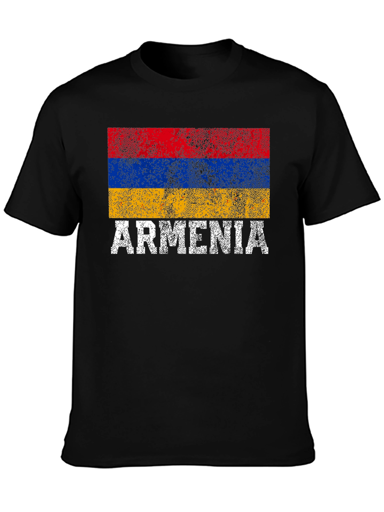 Armenia Flag T-Shirt - Distressed Pride Tee