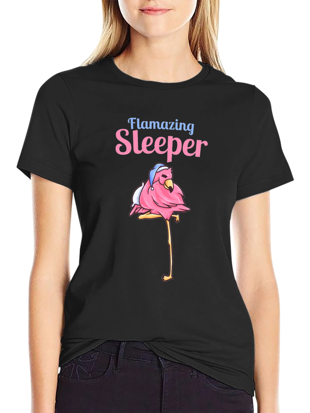 Flamazing Sleeper Black T-Shirt