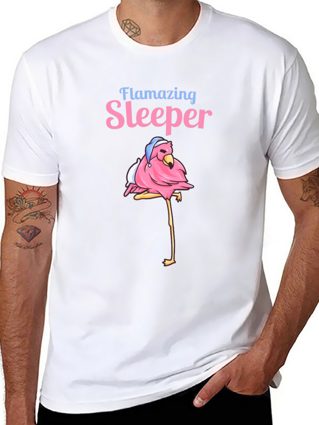 Flamazing Sleeper Black T-Shirt