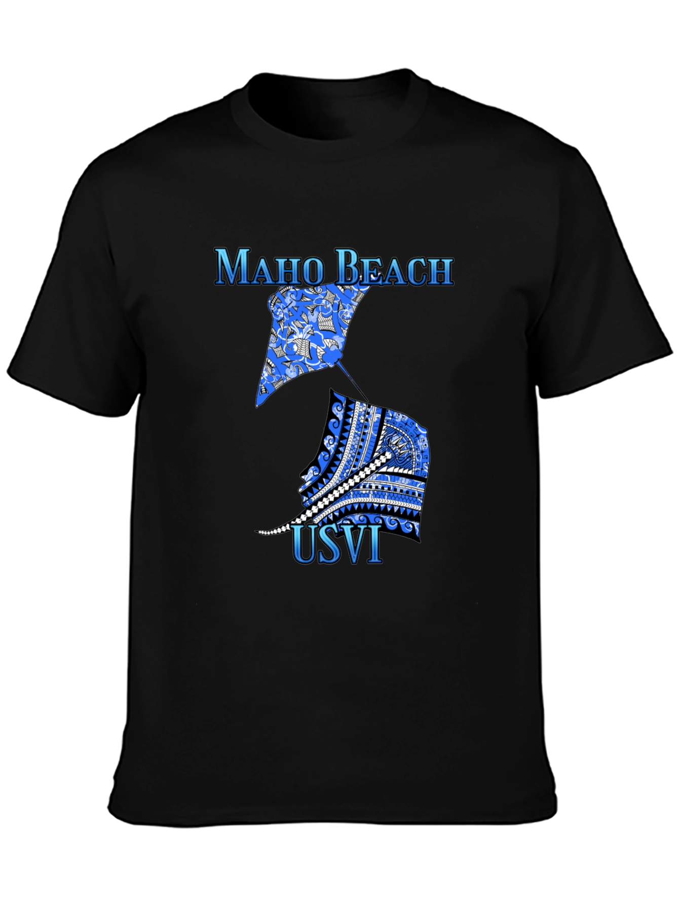 Maho Beach USVI Graphic T-Shirt