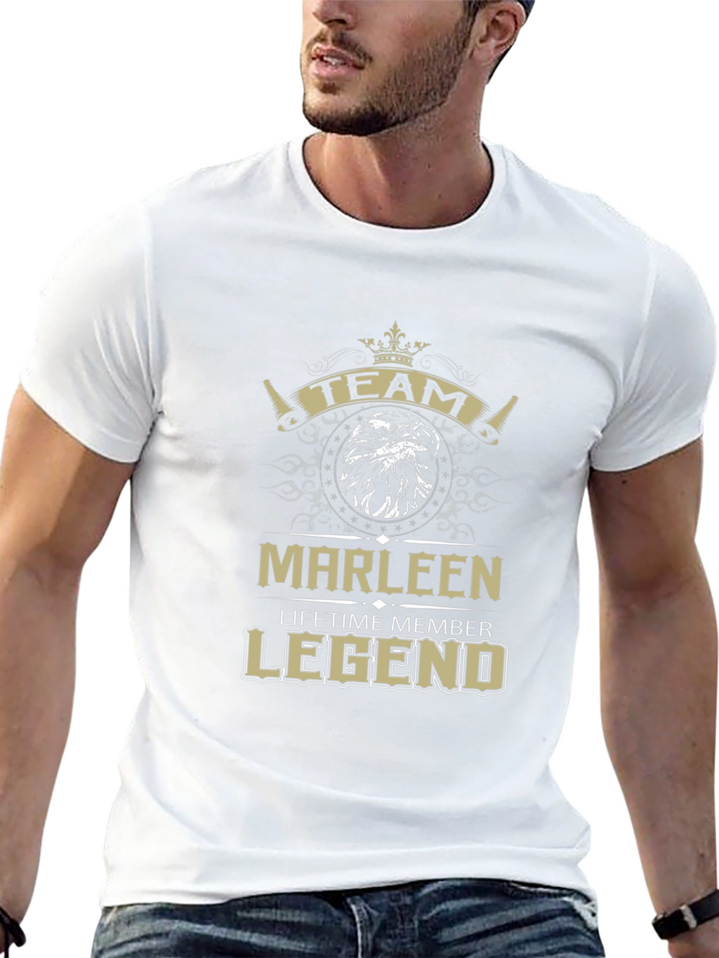 Team Marleen Lifetime Member Legend Black T-Shirt