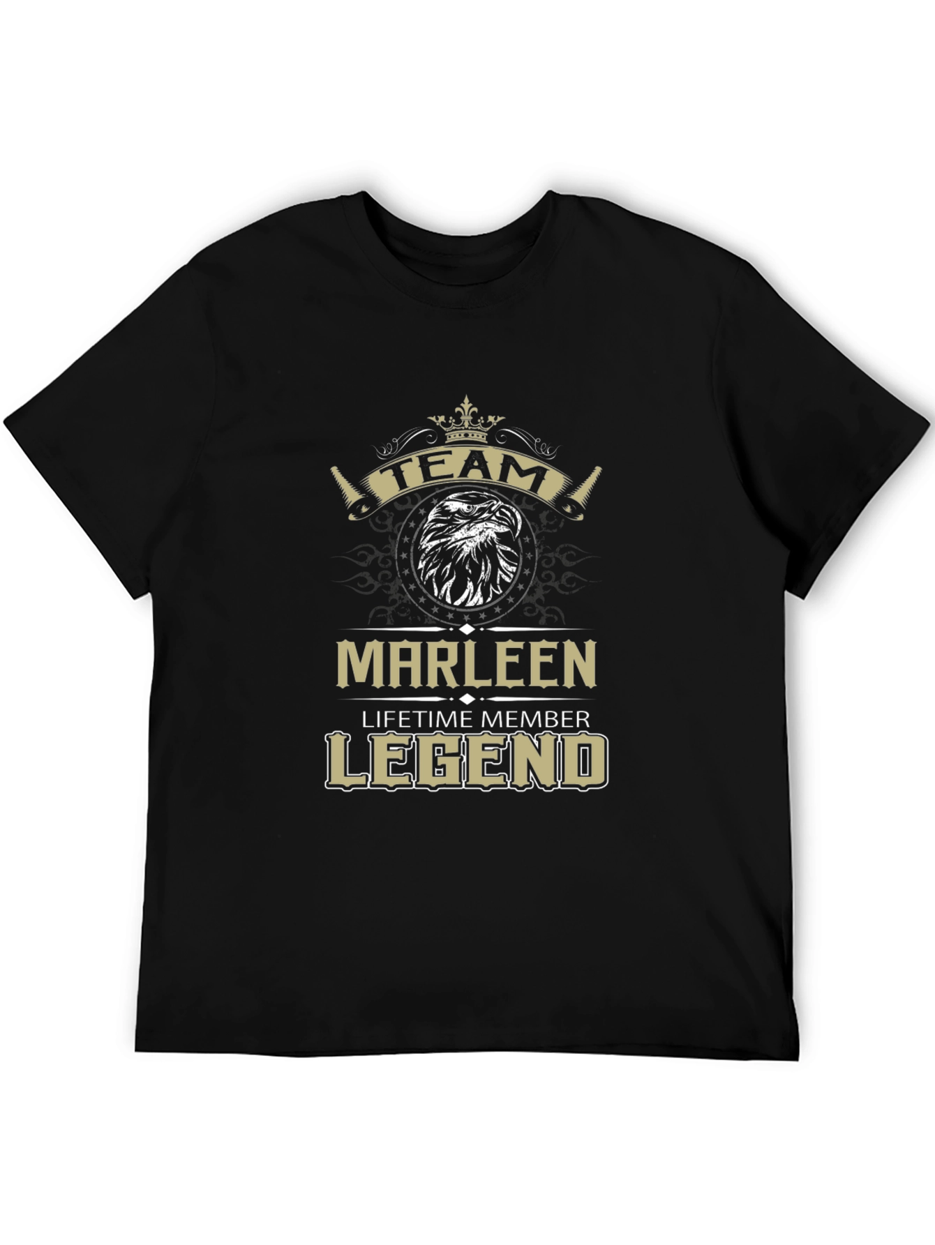Team Marleen Lifetime Member Legend Black T-Shirt