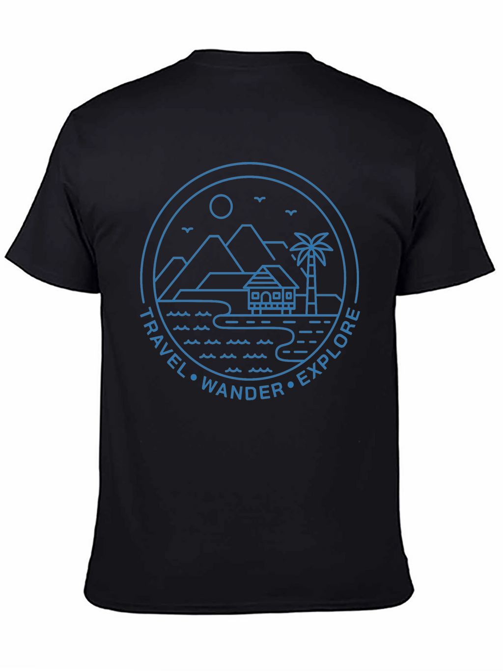 Travel Explore Wander Graphic Tee