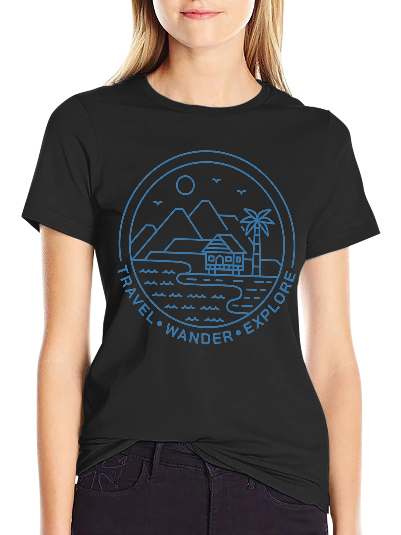 Travel Explore Wander Graphic Tee