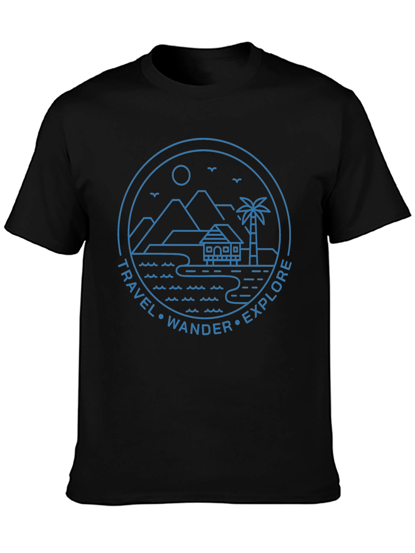 Travel Explore Wander Graphic Tee