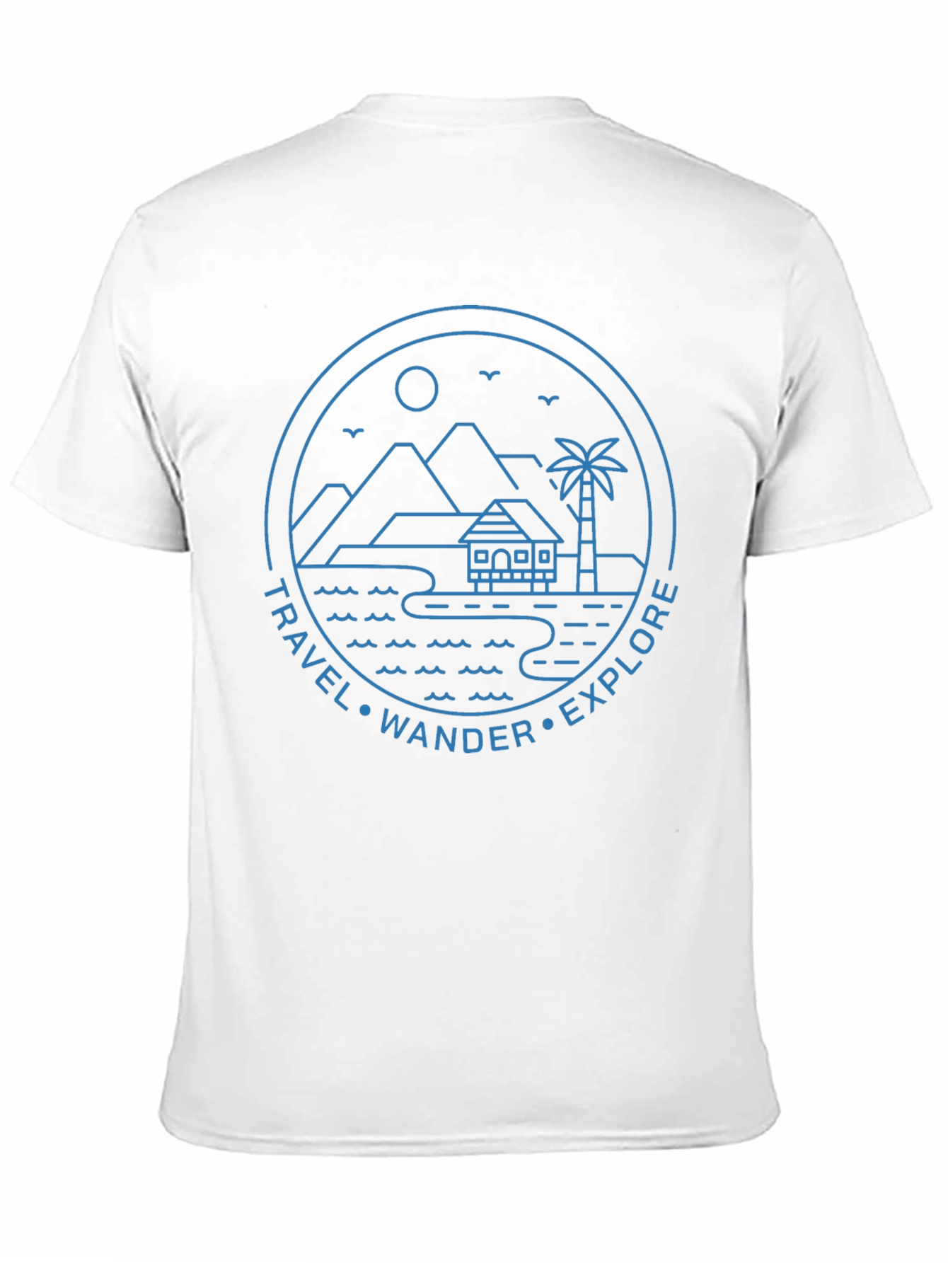 Travel Explore Wander Graphic Tee
