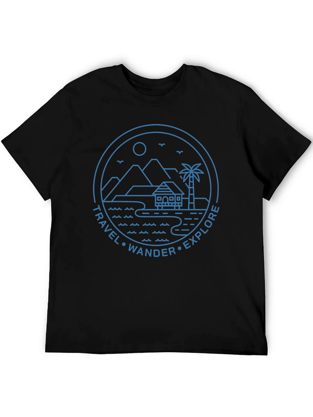 Travel Explore Wander Graphic Tee