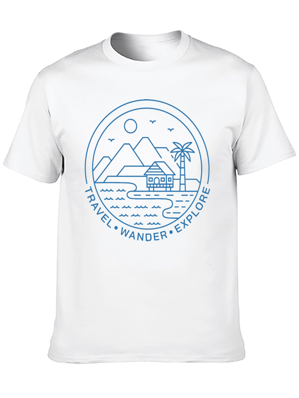 Travel Explore Wander Graphic Tee