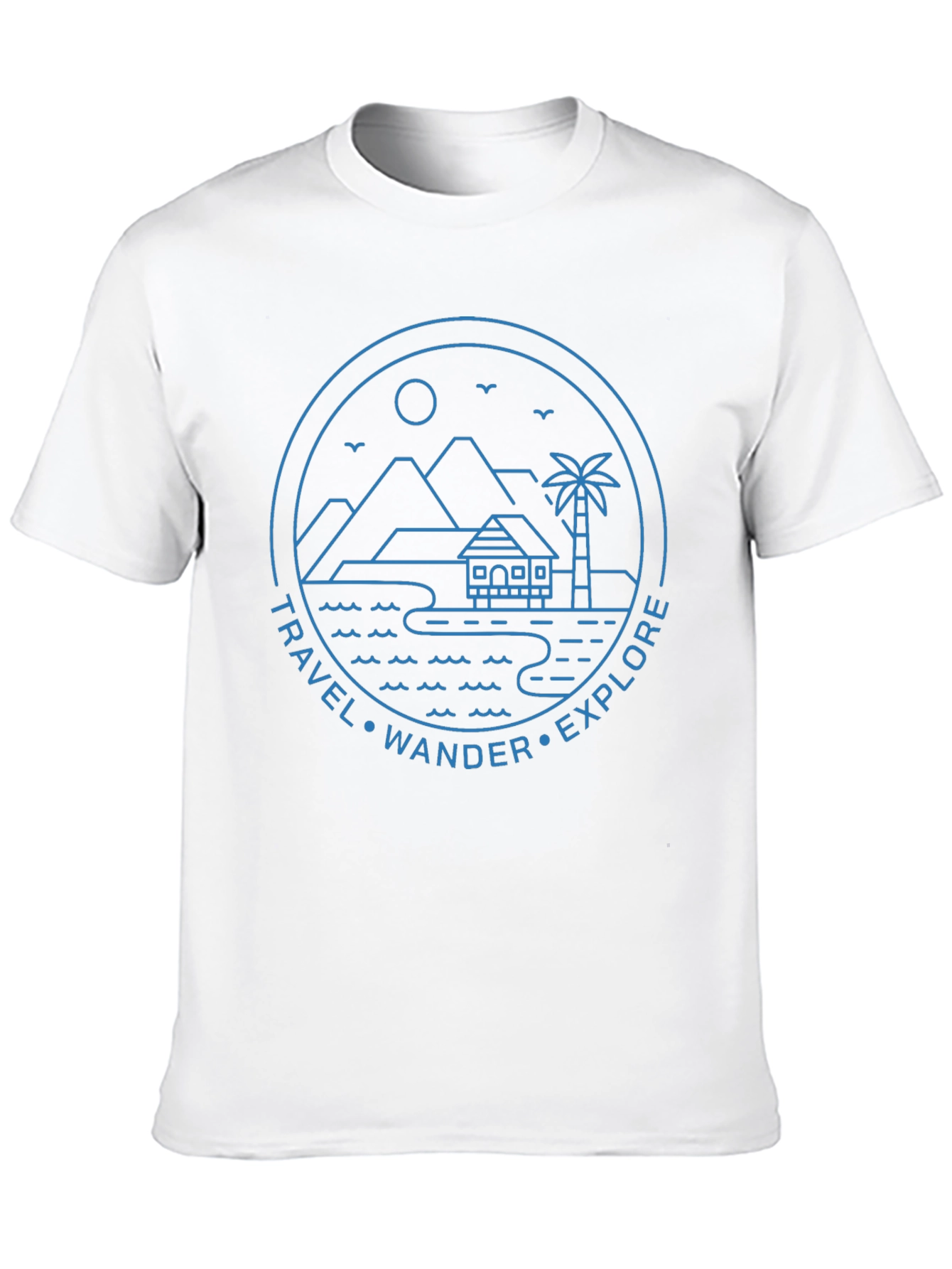 Travel Explore Wander Graphic Tee