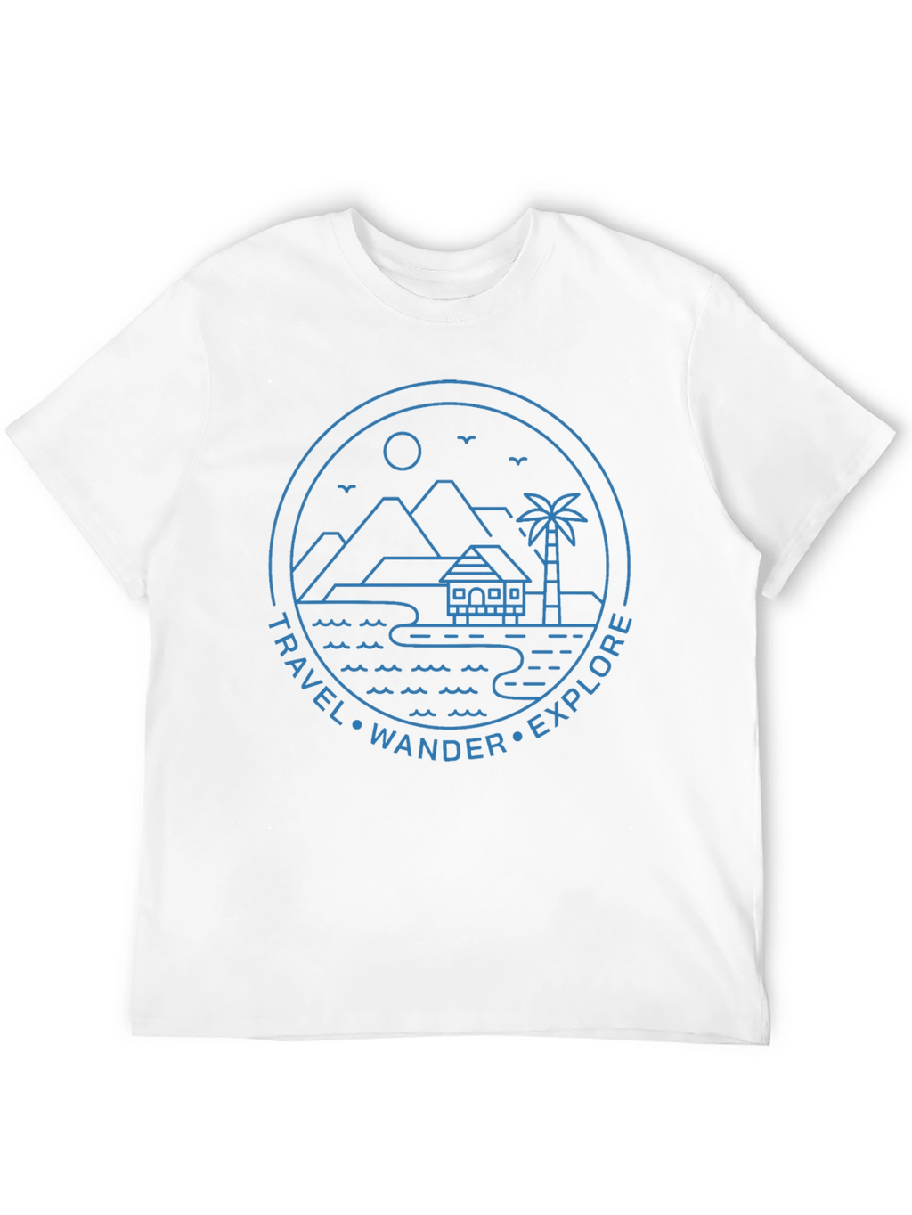 Travel Explore Wander Graphic Tee