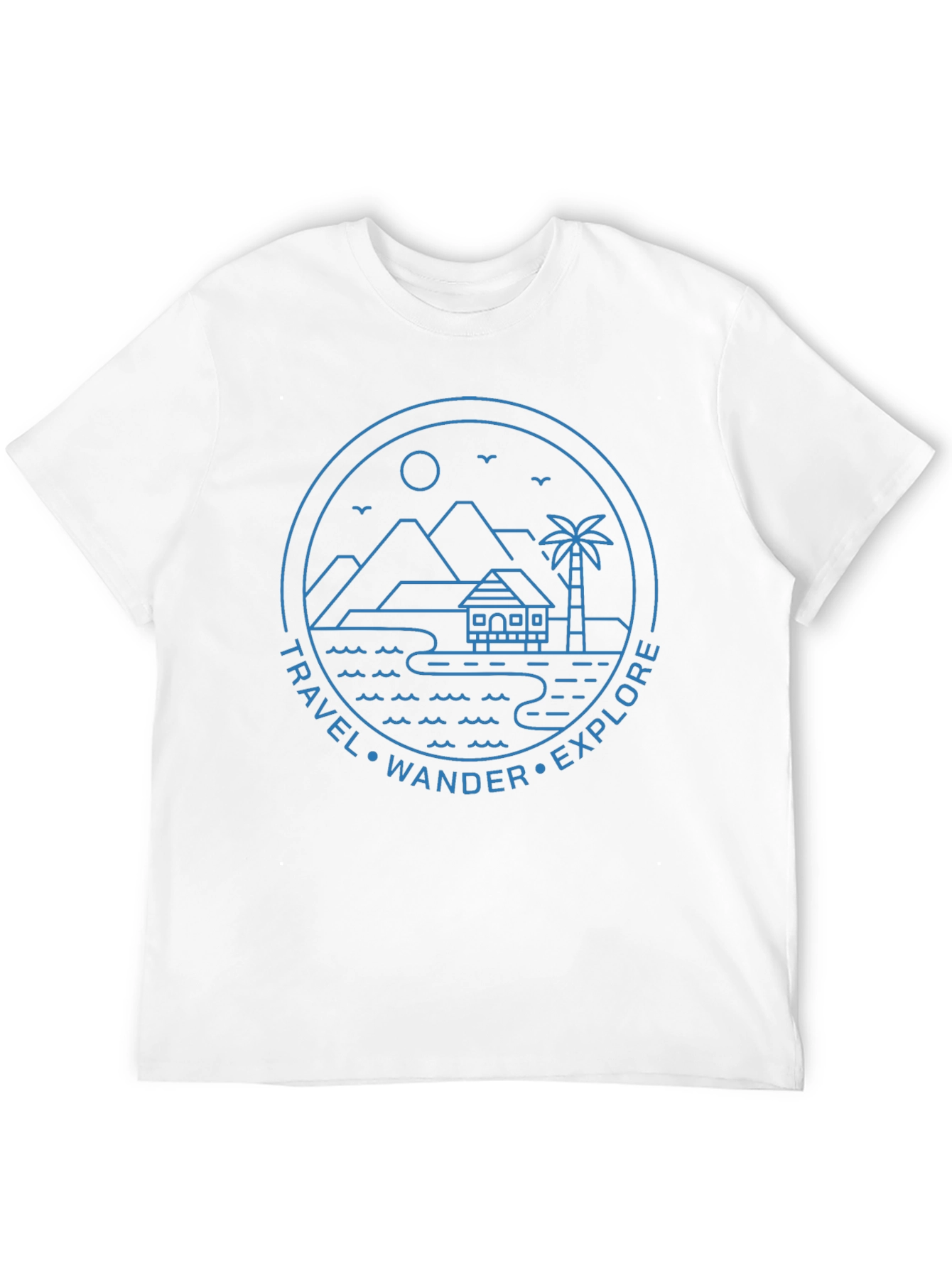 Travel Explore Wander Graphic Tee