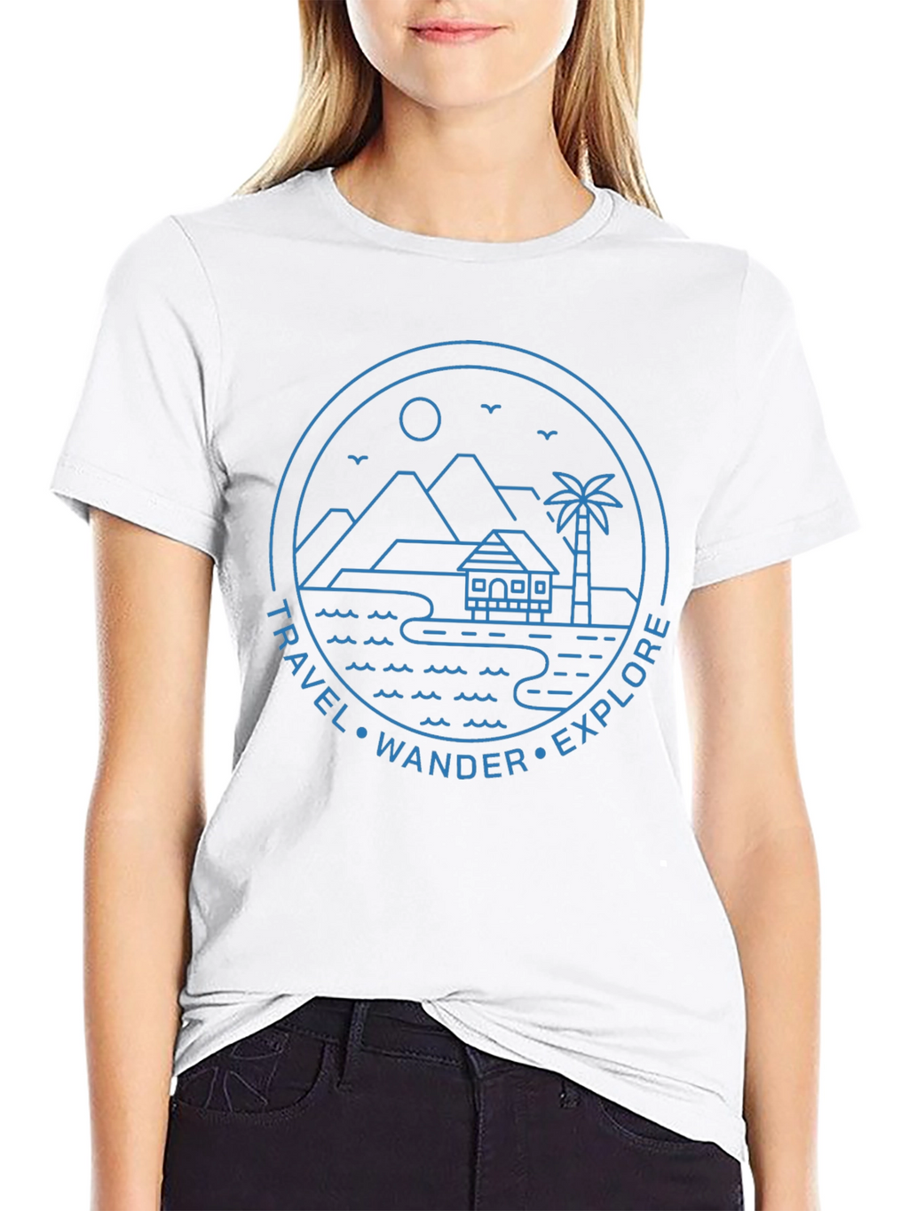 Travel Explore Wander Graphic Tee