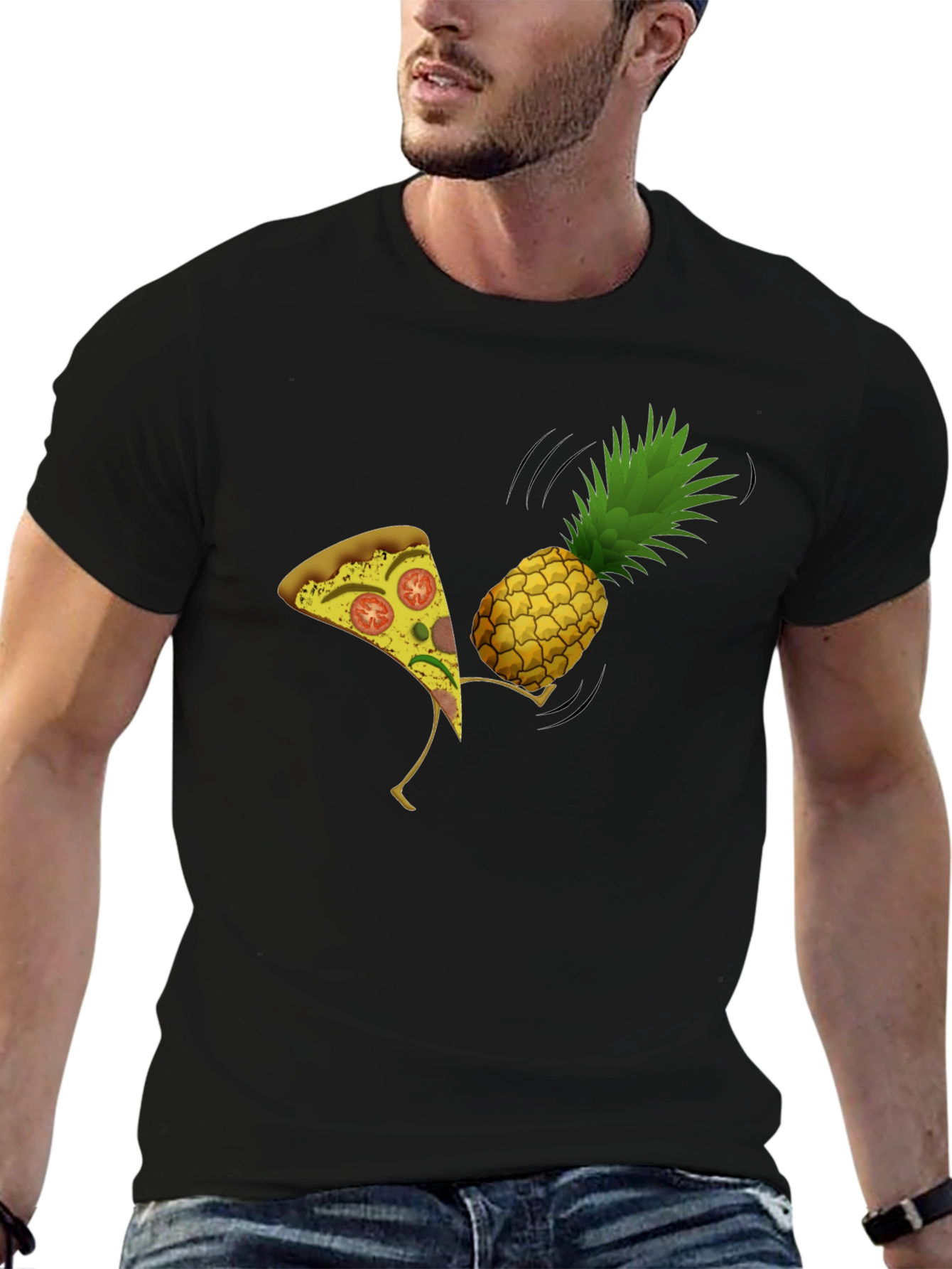 Pineapple Pizza Funny T-Shirt