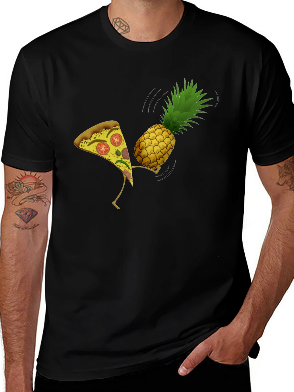 Pineapple Pizza Funny T-Shirt