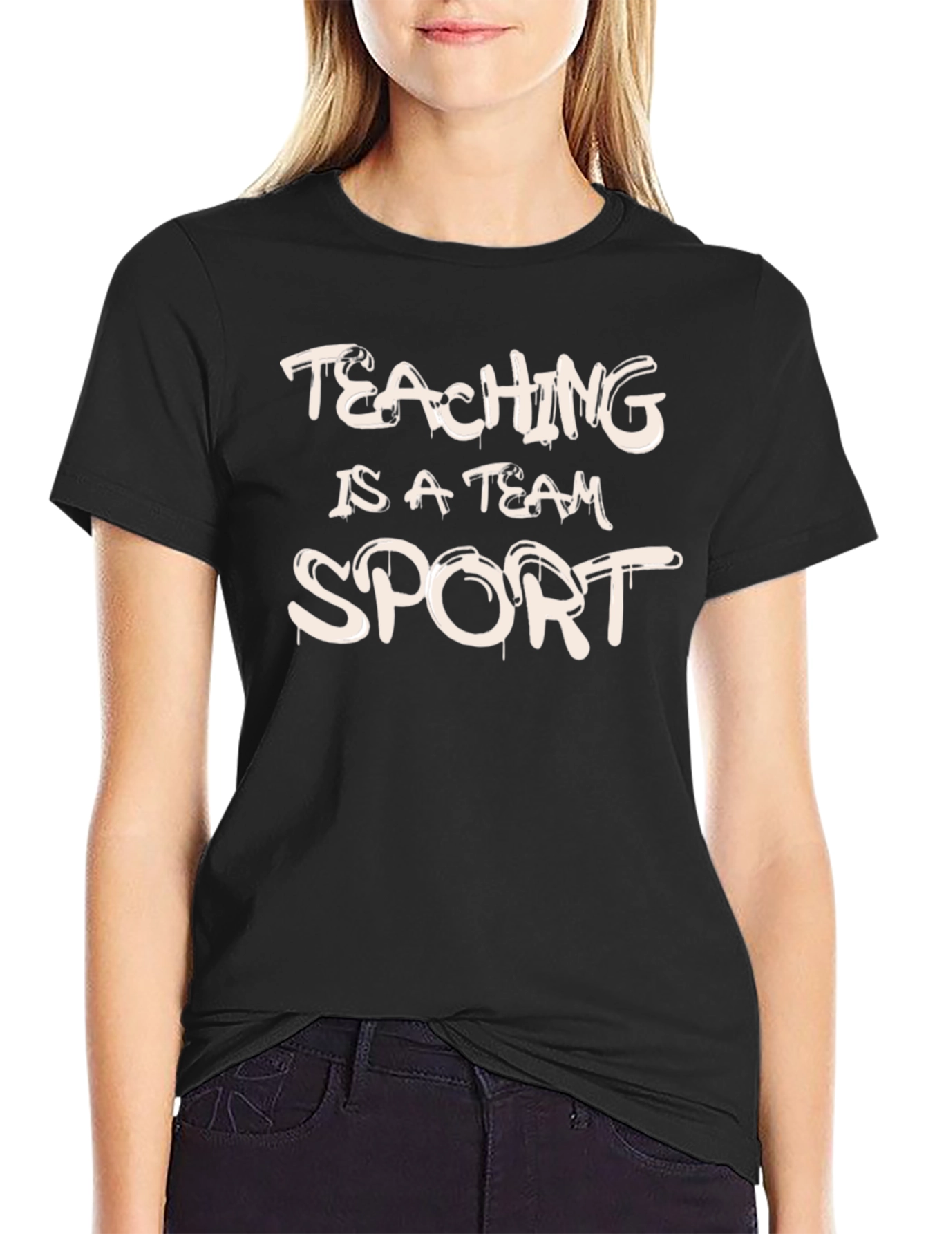 Teaching is a Team Sport Graphic T-Shirt