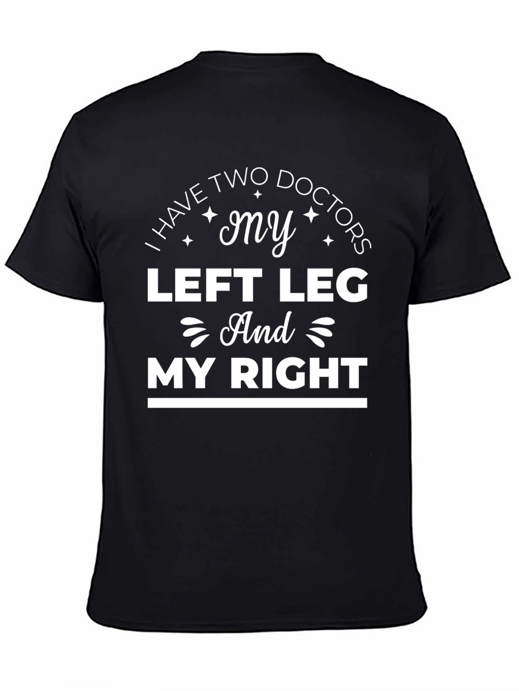 Two Doctor Leg Humor T-Shirt