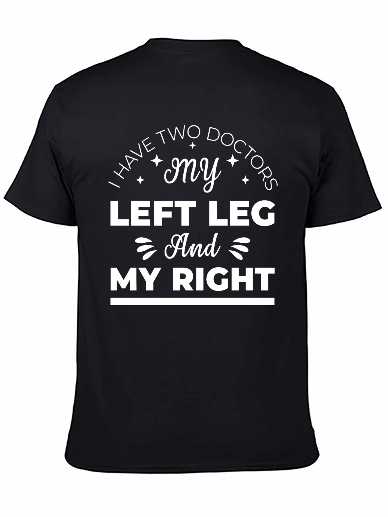 Two Doctor Leg Humor T-Shirt