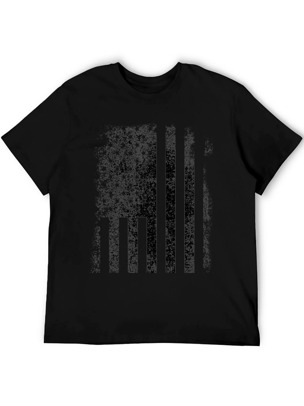 Distressed American Flag Graphic T-Shirt