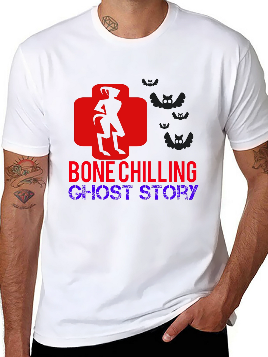 Bone Chilling Ghost Story Graphic Tee
