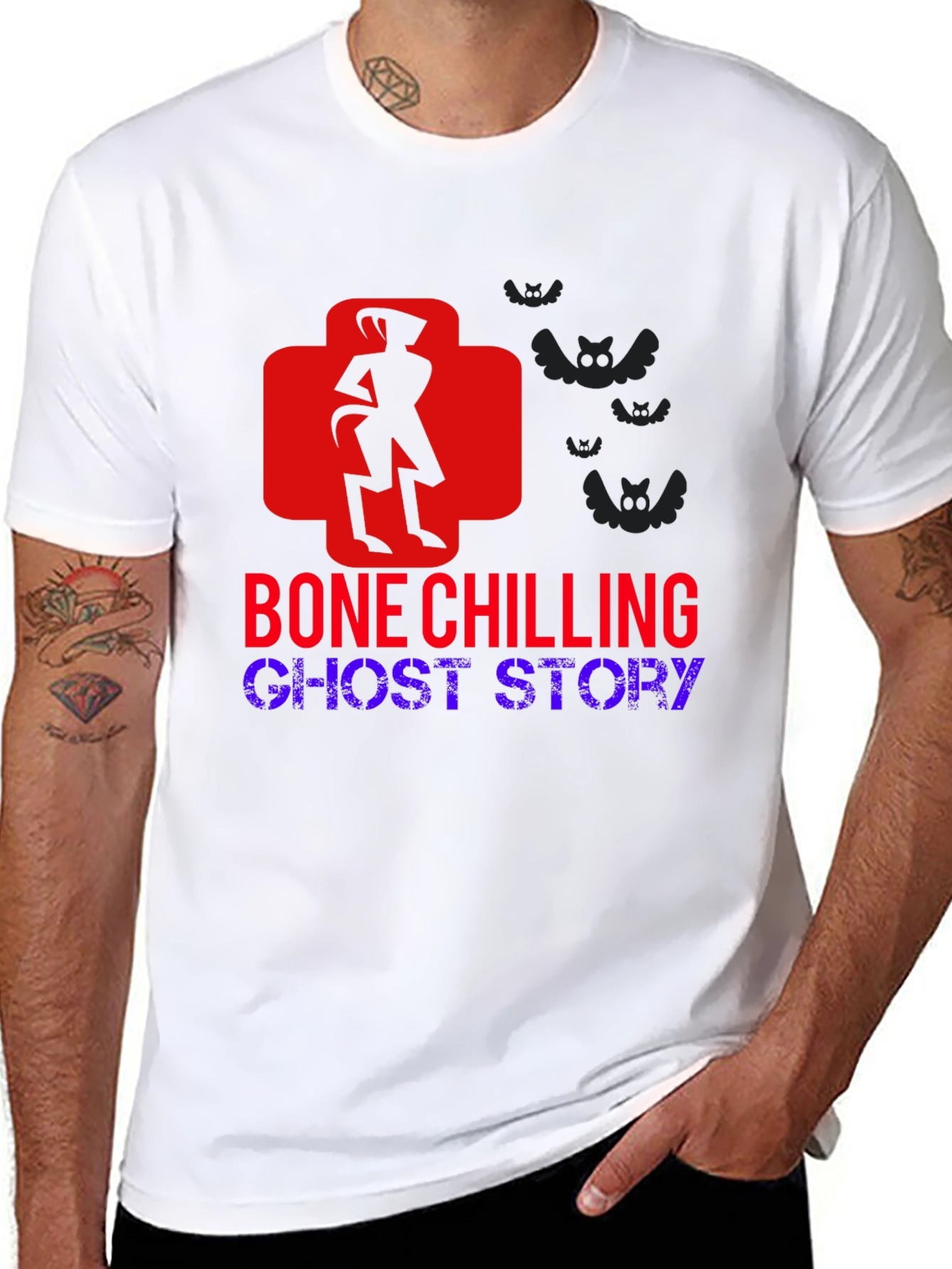 Bone Chilling Ghost Story Graphic Tee
