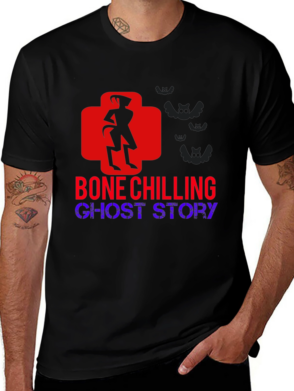 Bone Chilling Ghost Story Graphic Tee