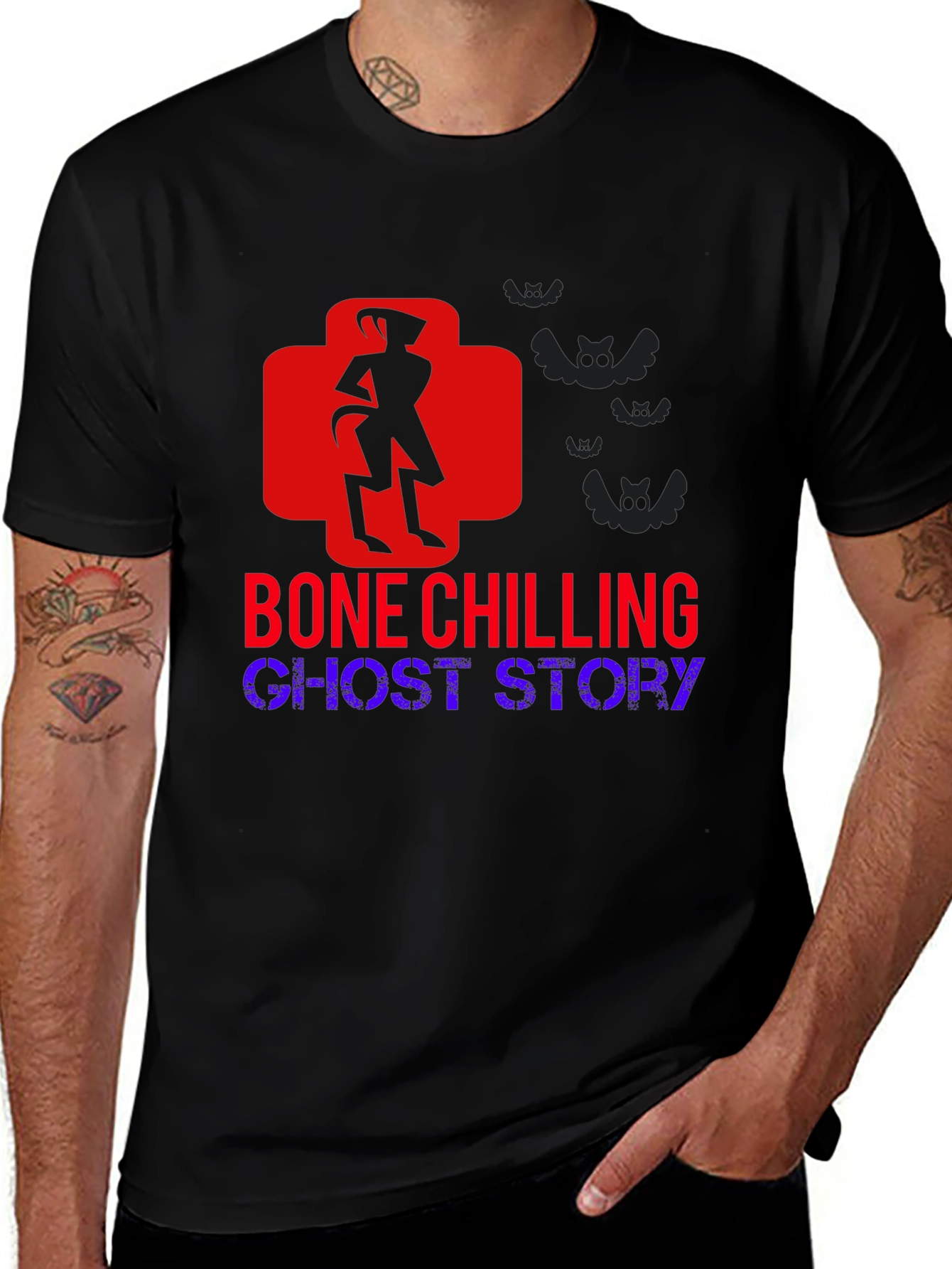 Bone Chilling Ghost Story Graphic Tee
