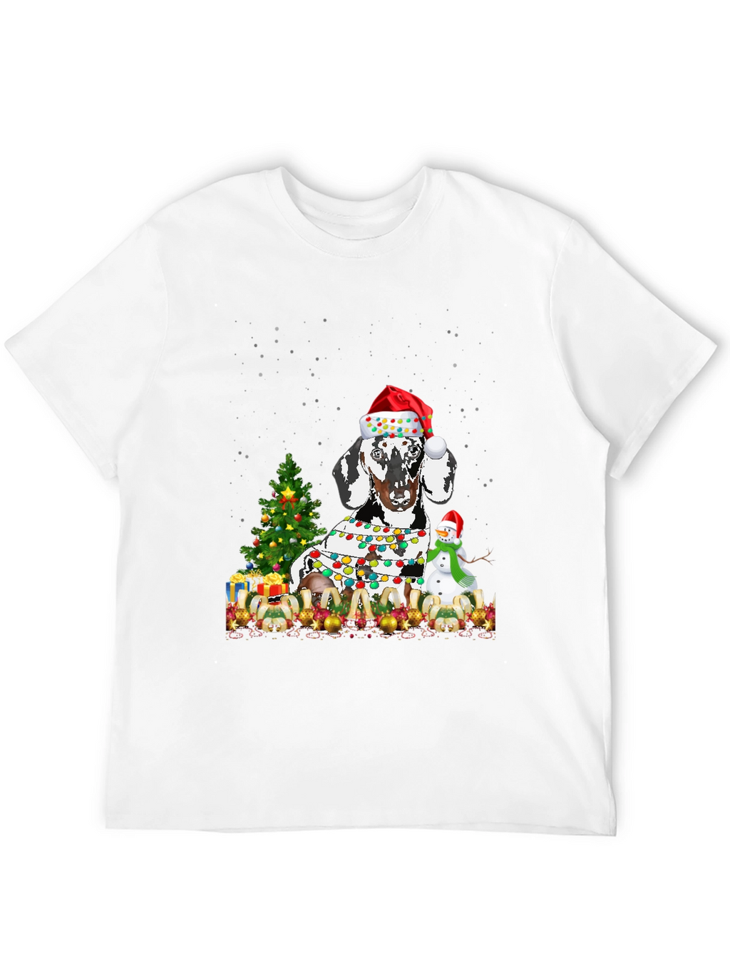 Festive Dog Christmas T-Shirt