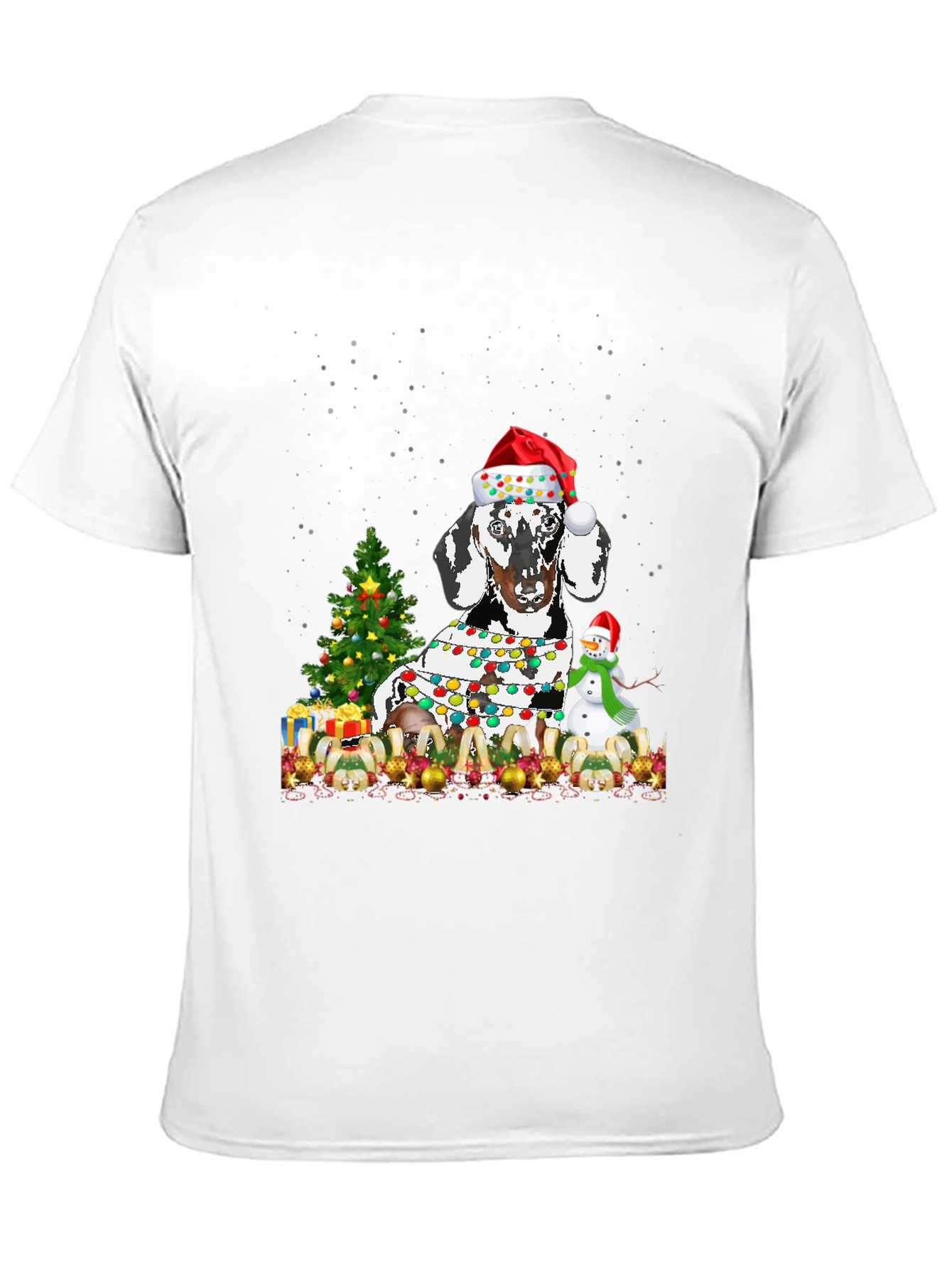 Festive Dog Christmas T-Shirt