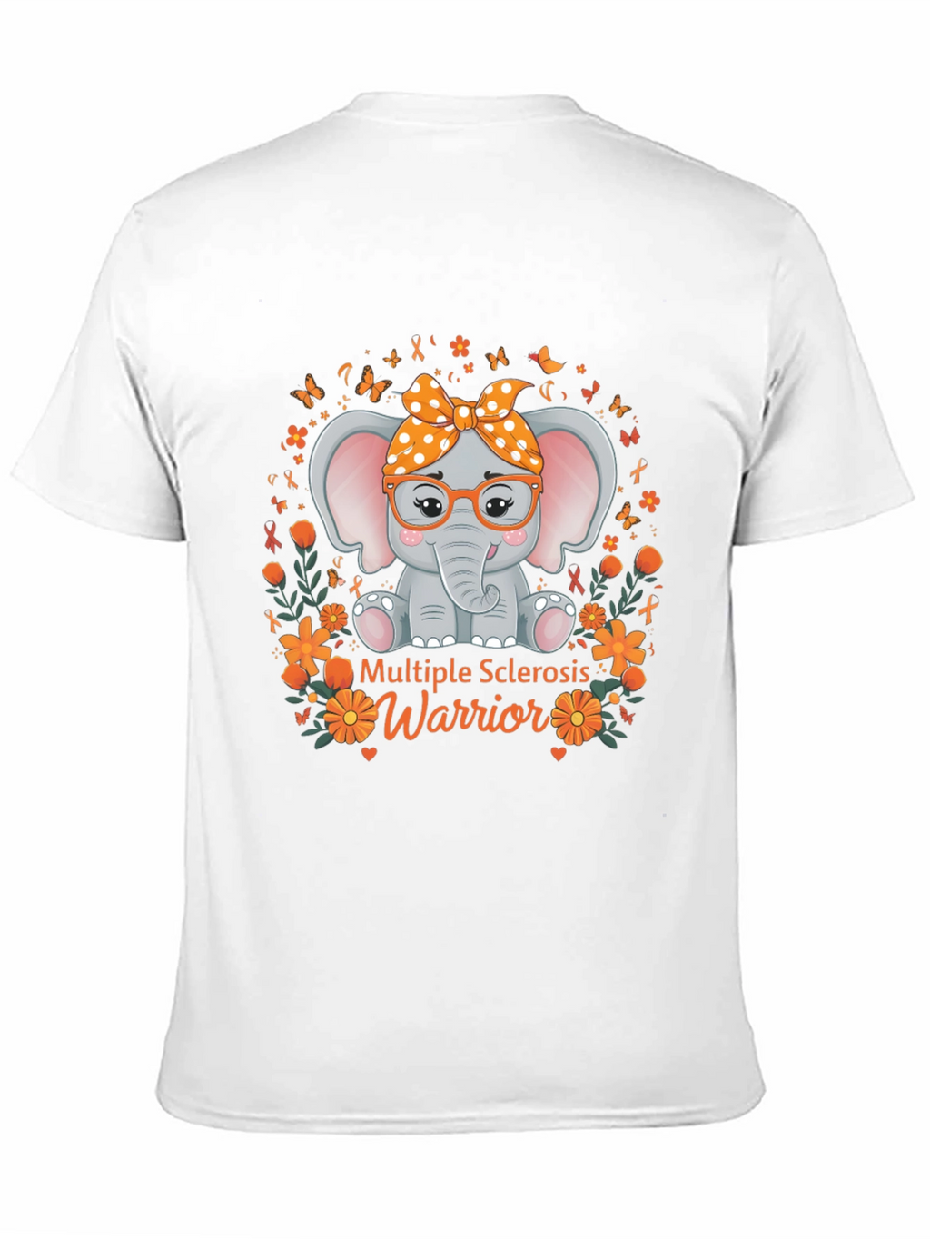 Multiple Sclerosis Warrior Elephant T-Shirt
