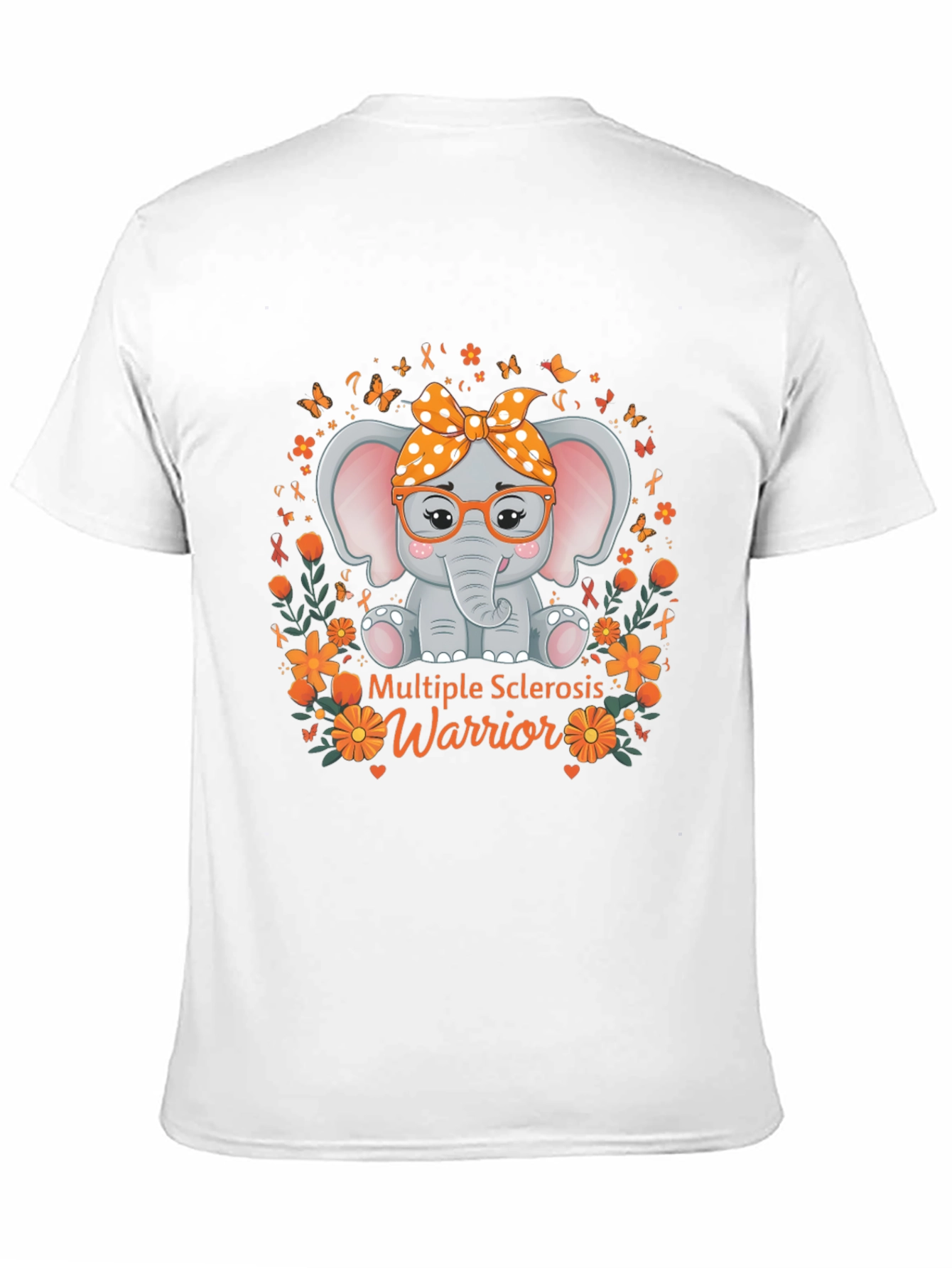 Multiple Sclerosis Warrior Elephant T-Shirt