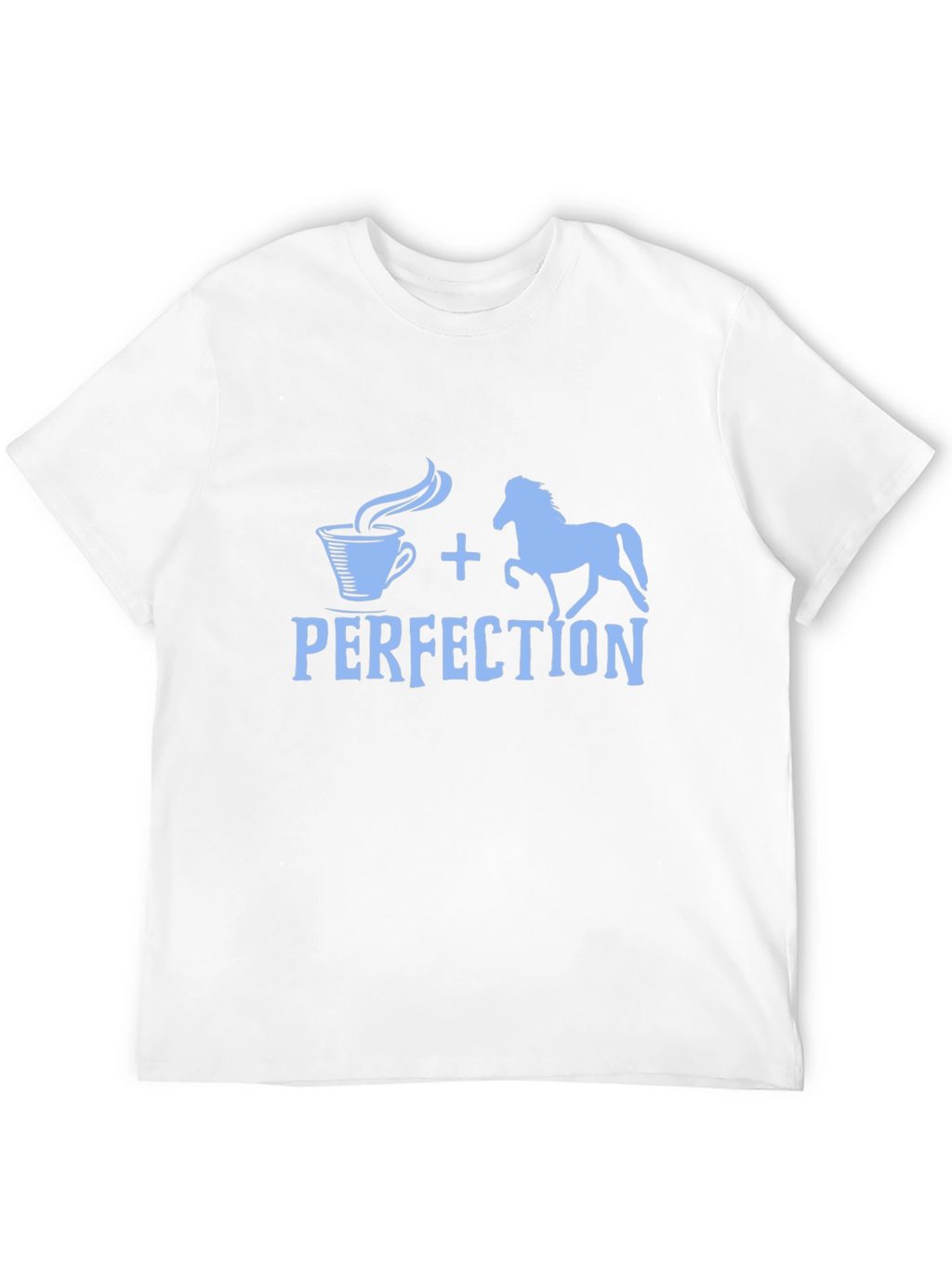 Coffee and Horses Perfection Tee