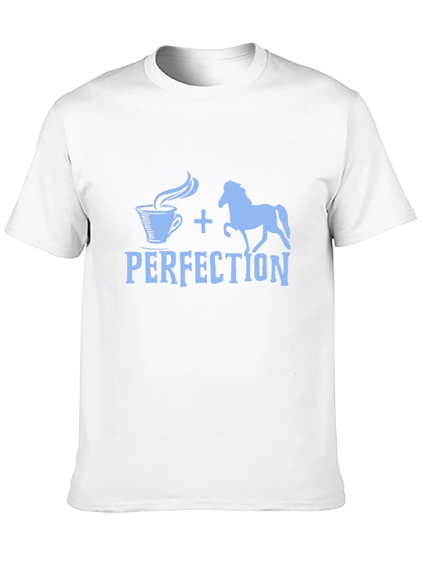Coffee and Horses Perfection Tee