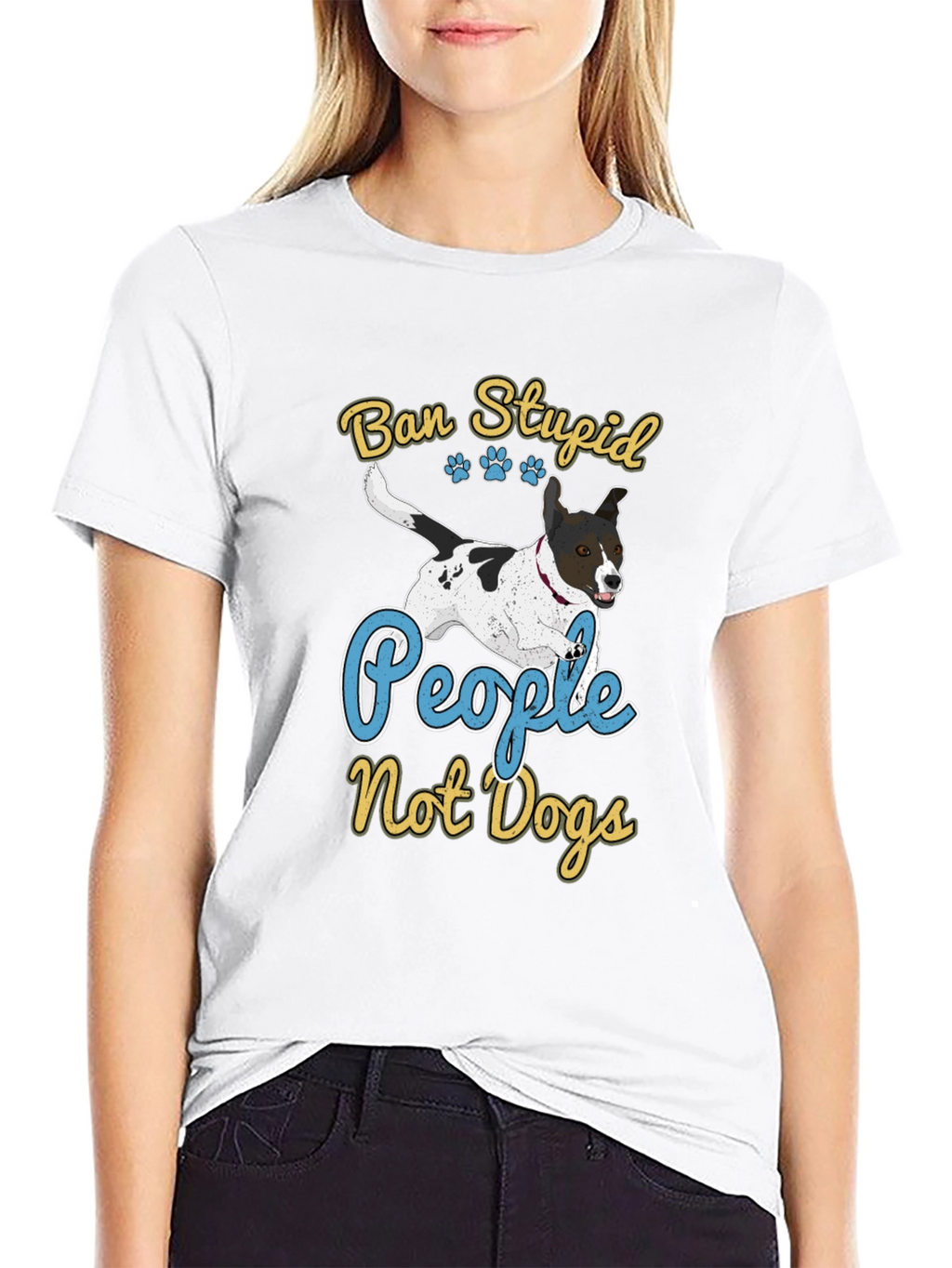 Ban Stupid People Not Dogs T-Shirt