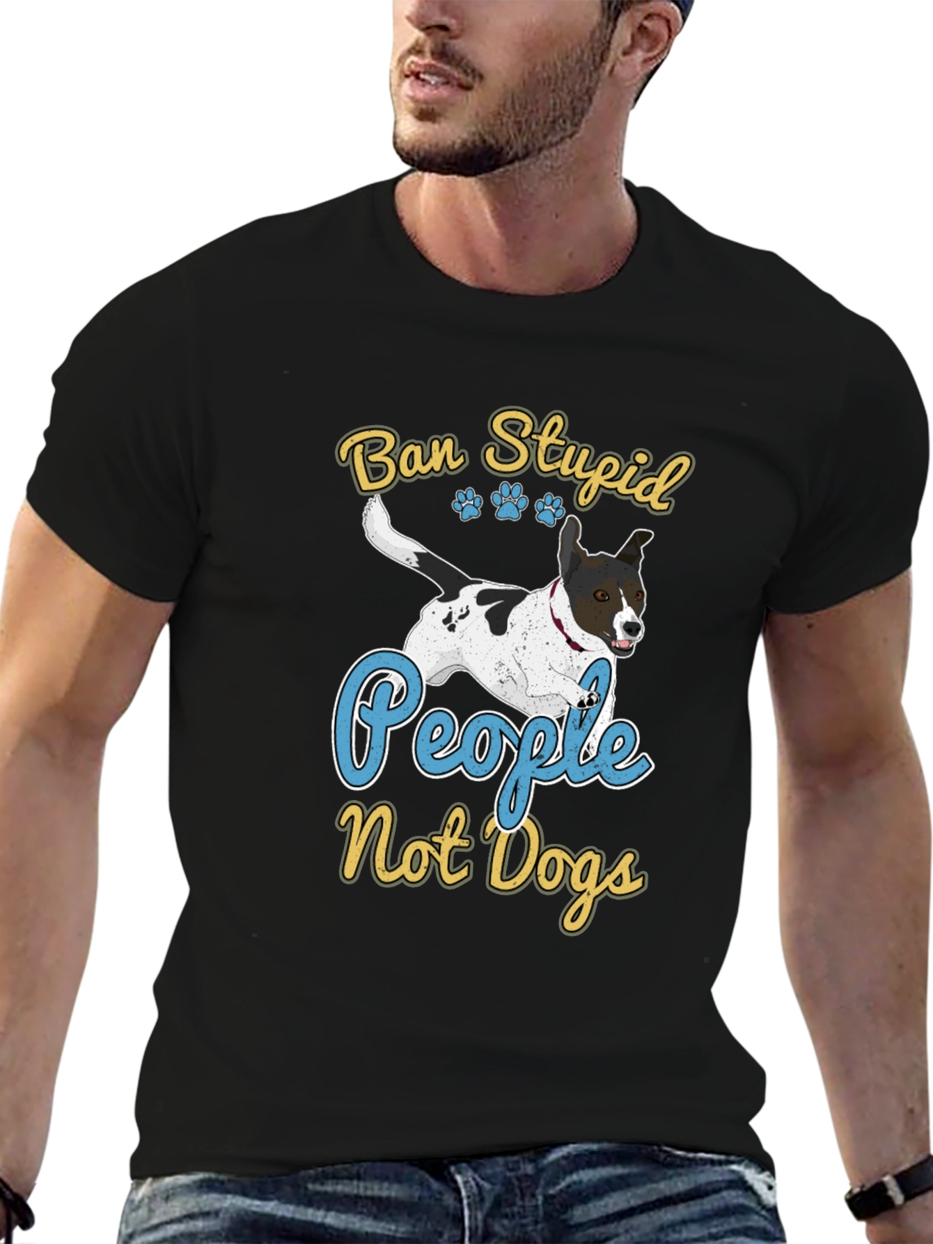 Ban Stupid People Not Dogs T-Shirt