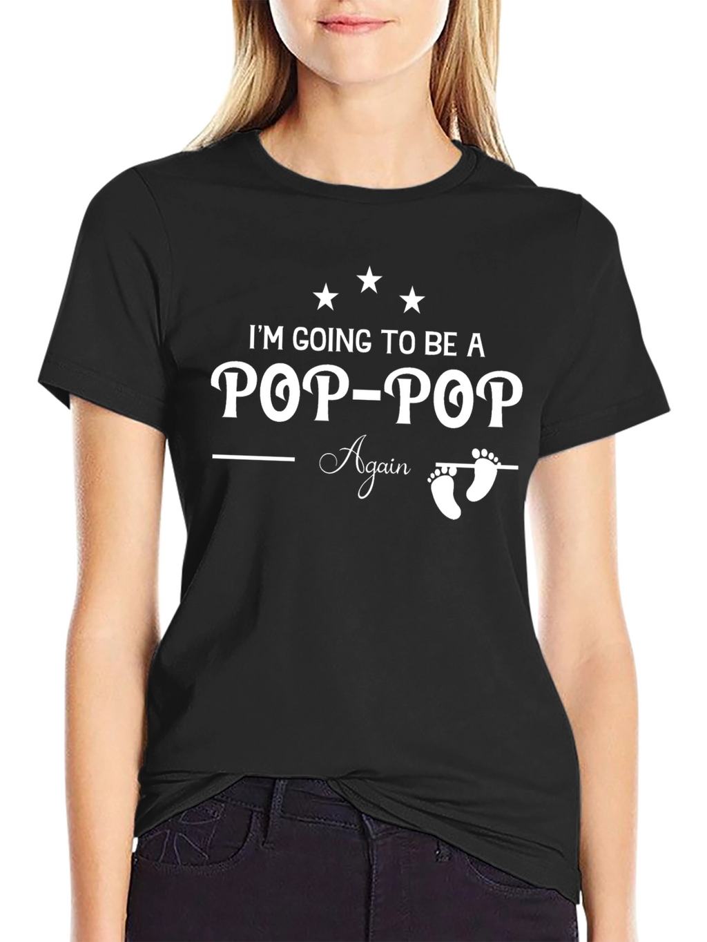 Pop-Pop Again T-Shirt - New Grandfather Tee