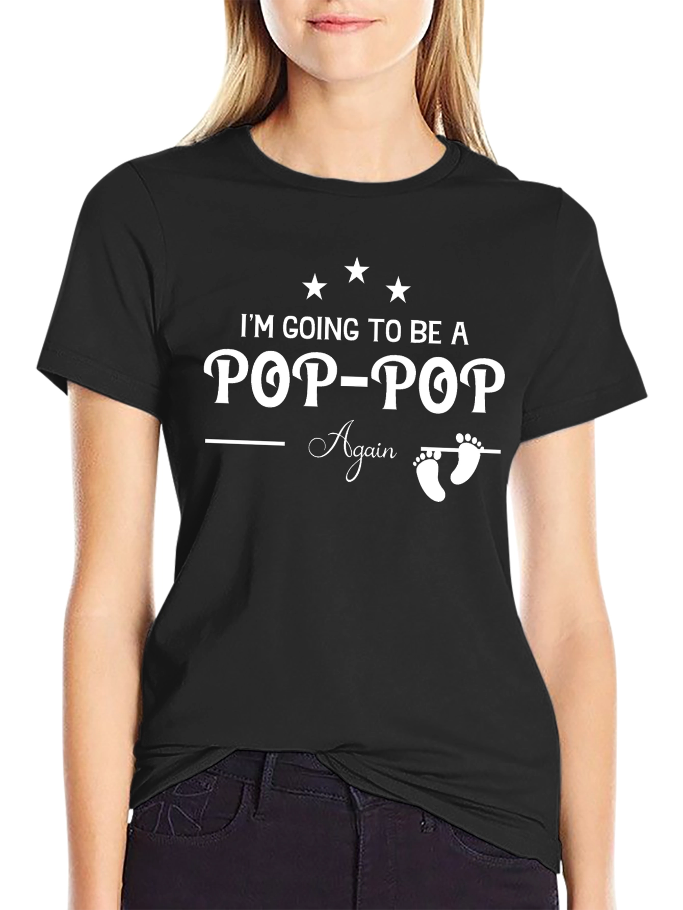 Pop-Pop Again T-Shirt - New Grandfather Tee