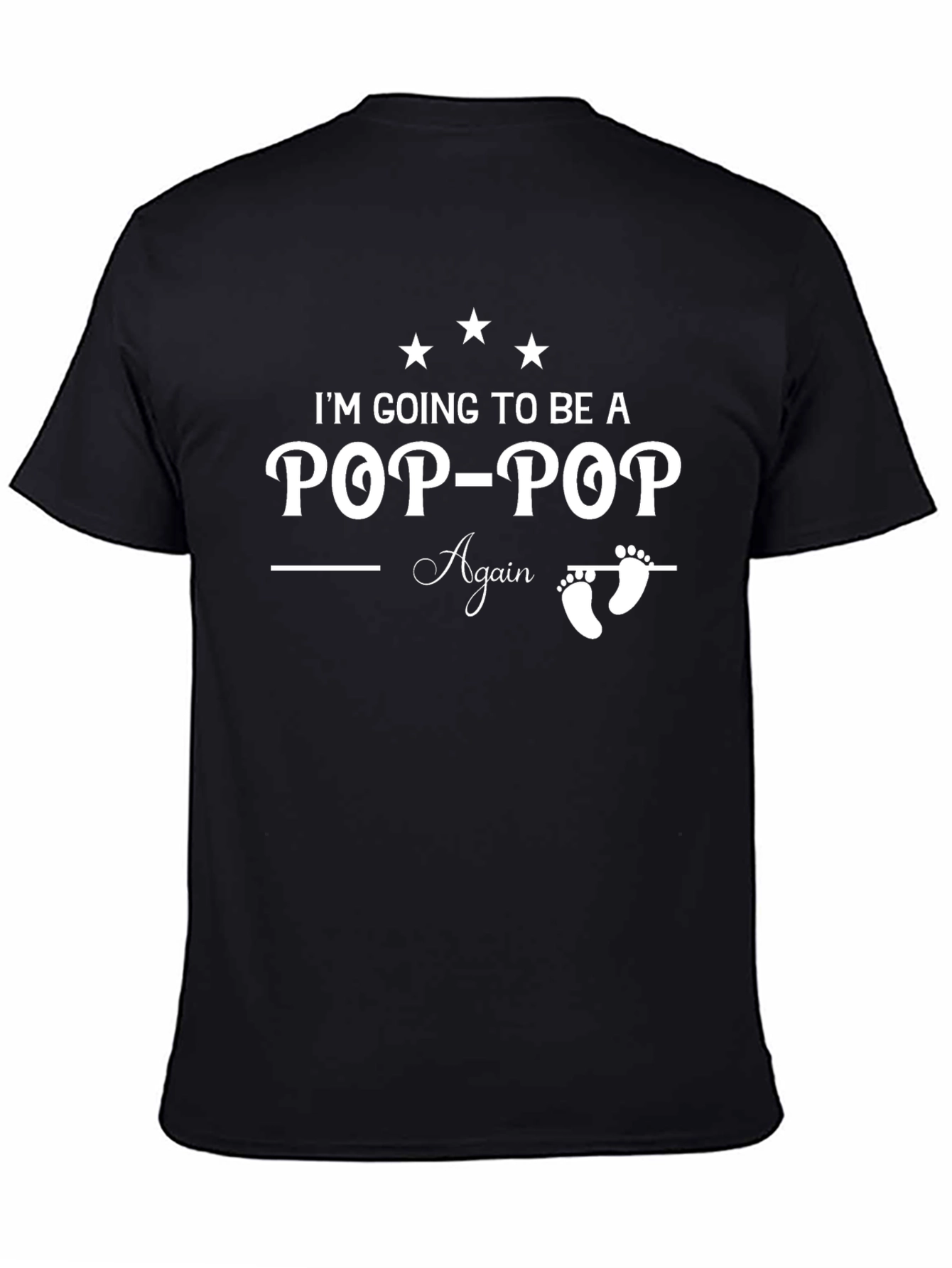 Pop-Pop Again T-Shirt - New Grandfather Tee