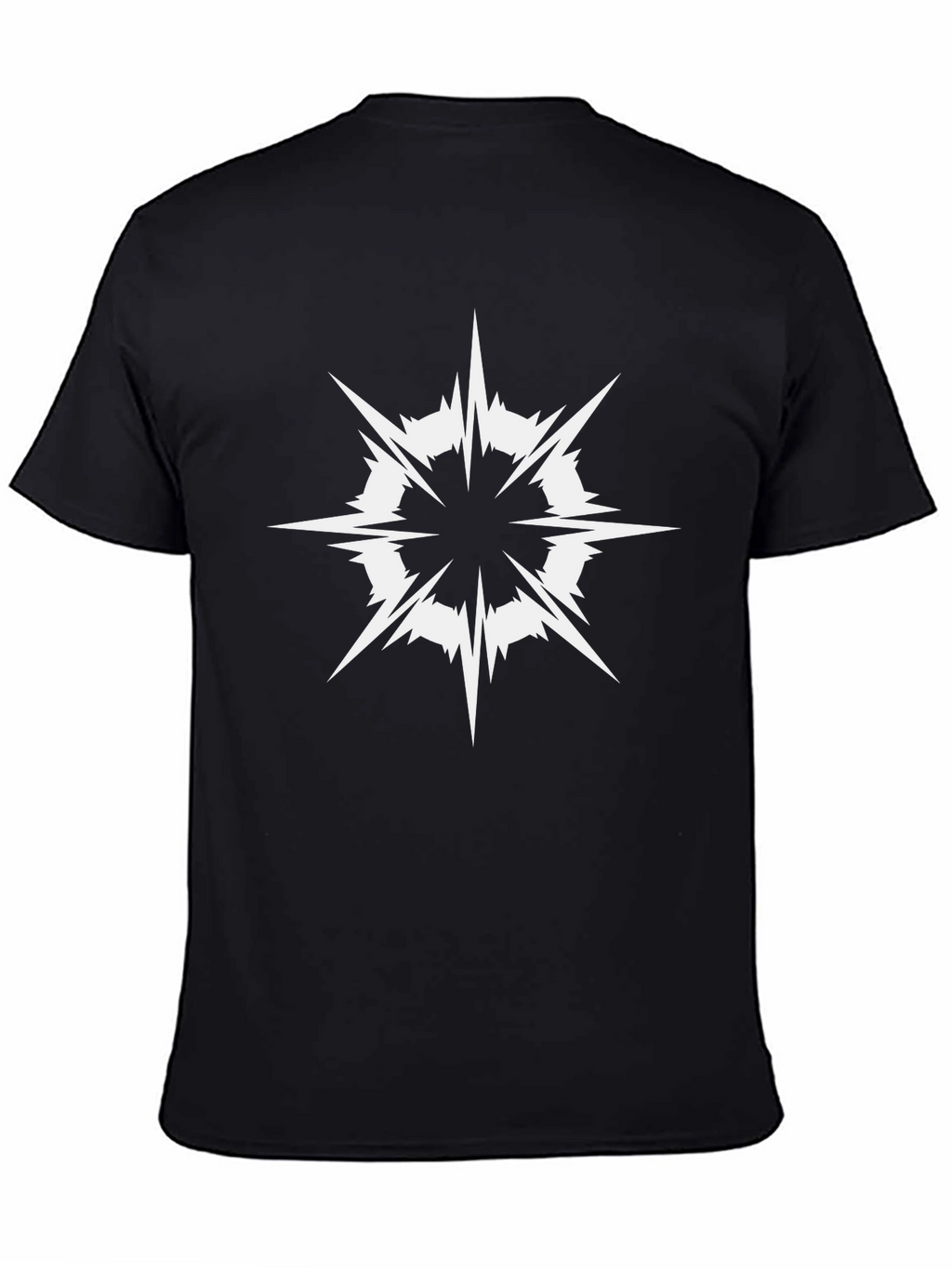 Edgy Graphic Tee - Modern Black Shirt