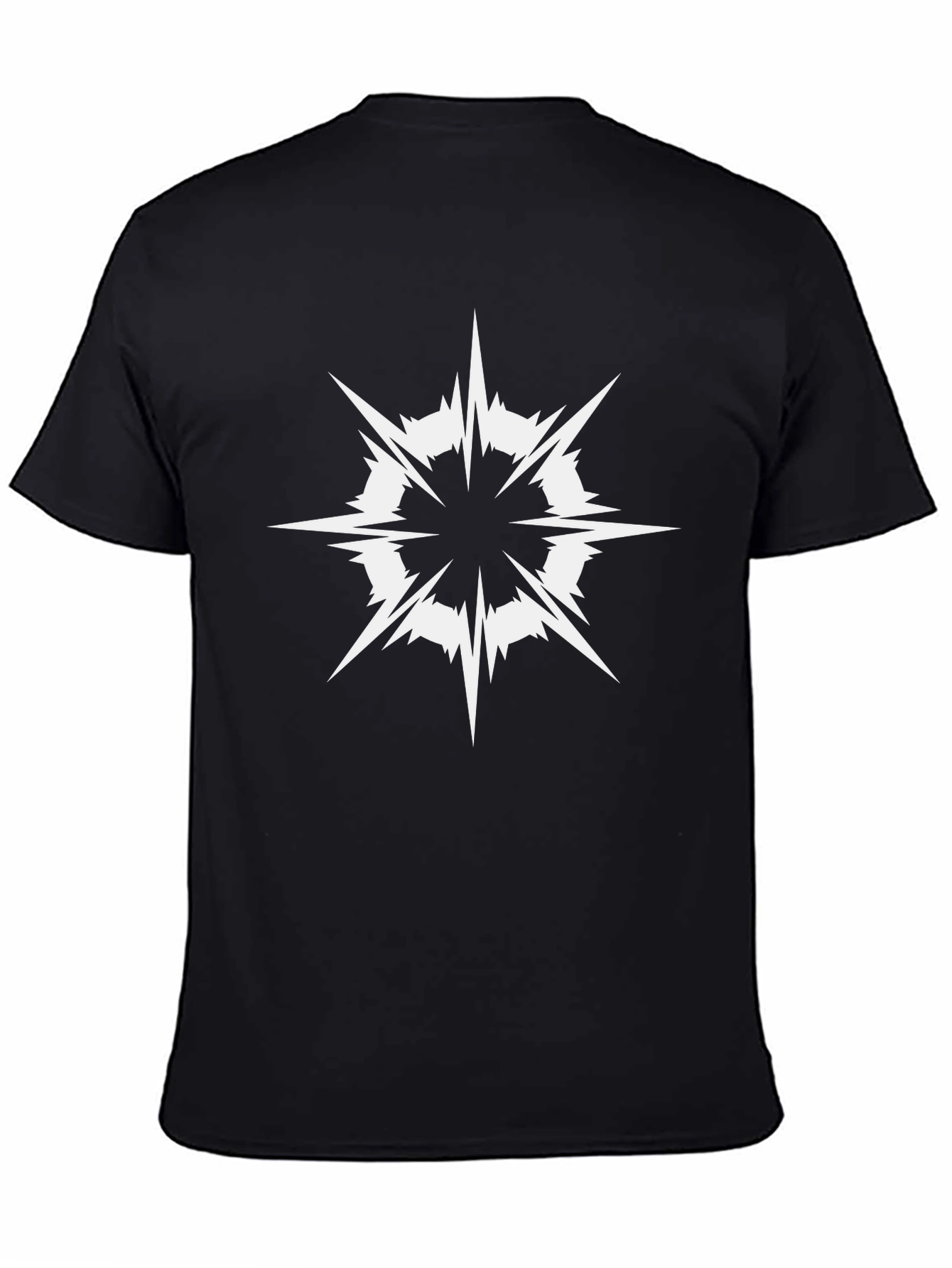 Edgy Graphic Tee - Modern Black Shirt