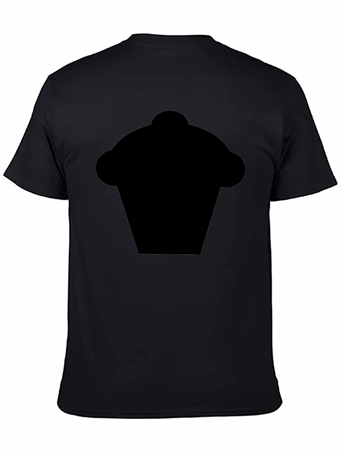 Black Cupcake Graphic Tee - Fun & Stylish
