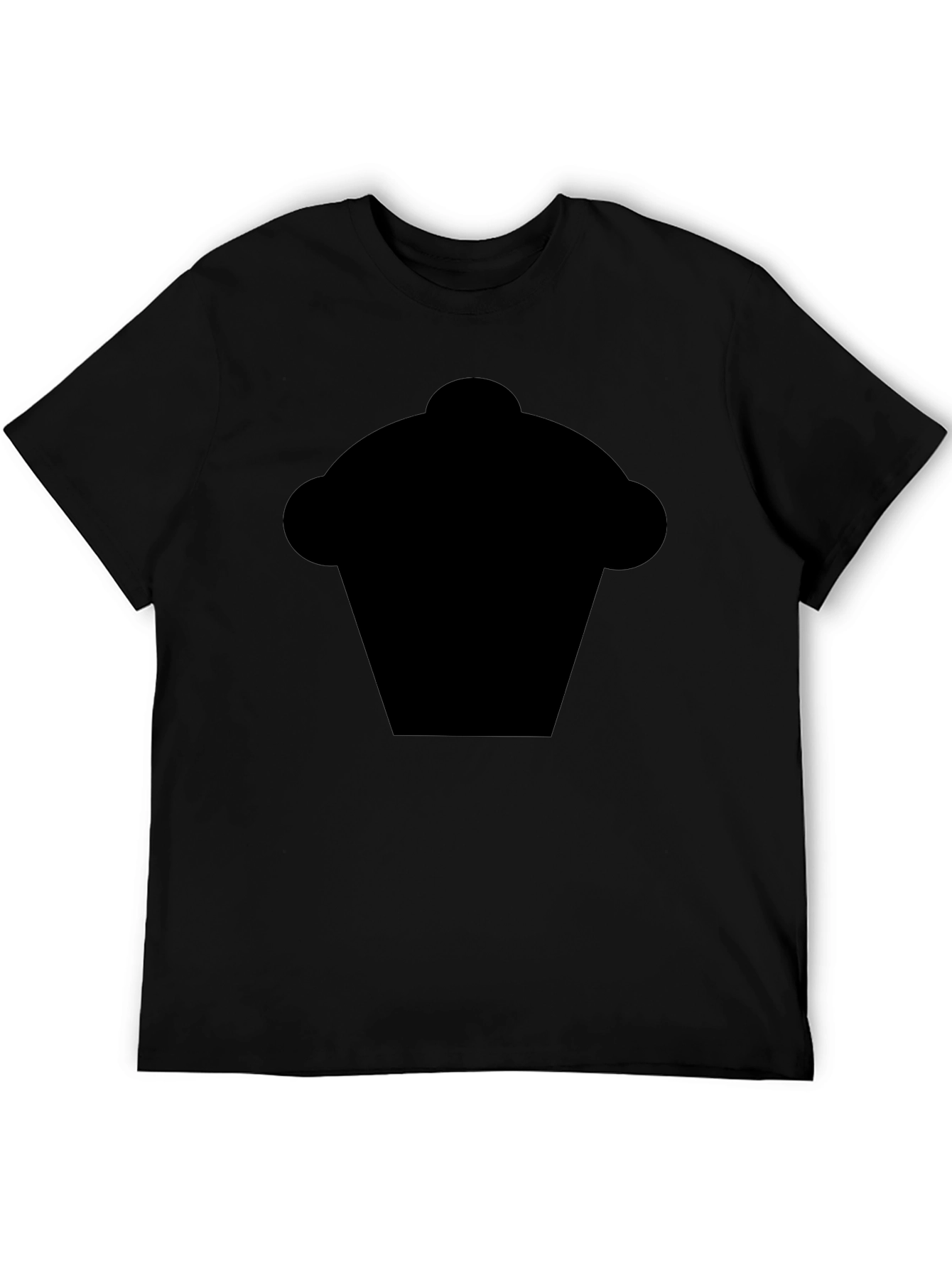 Black Cupcake Graphic Tee - Fun & Stylish