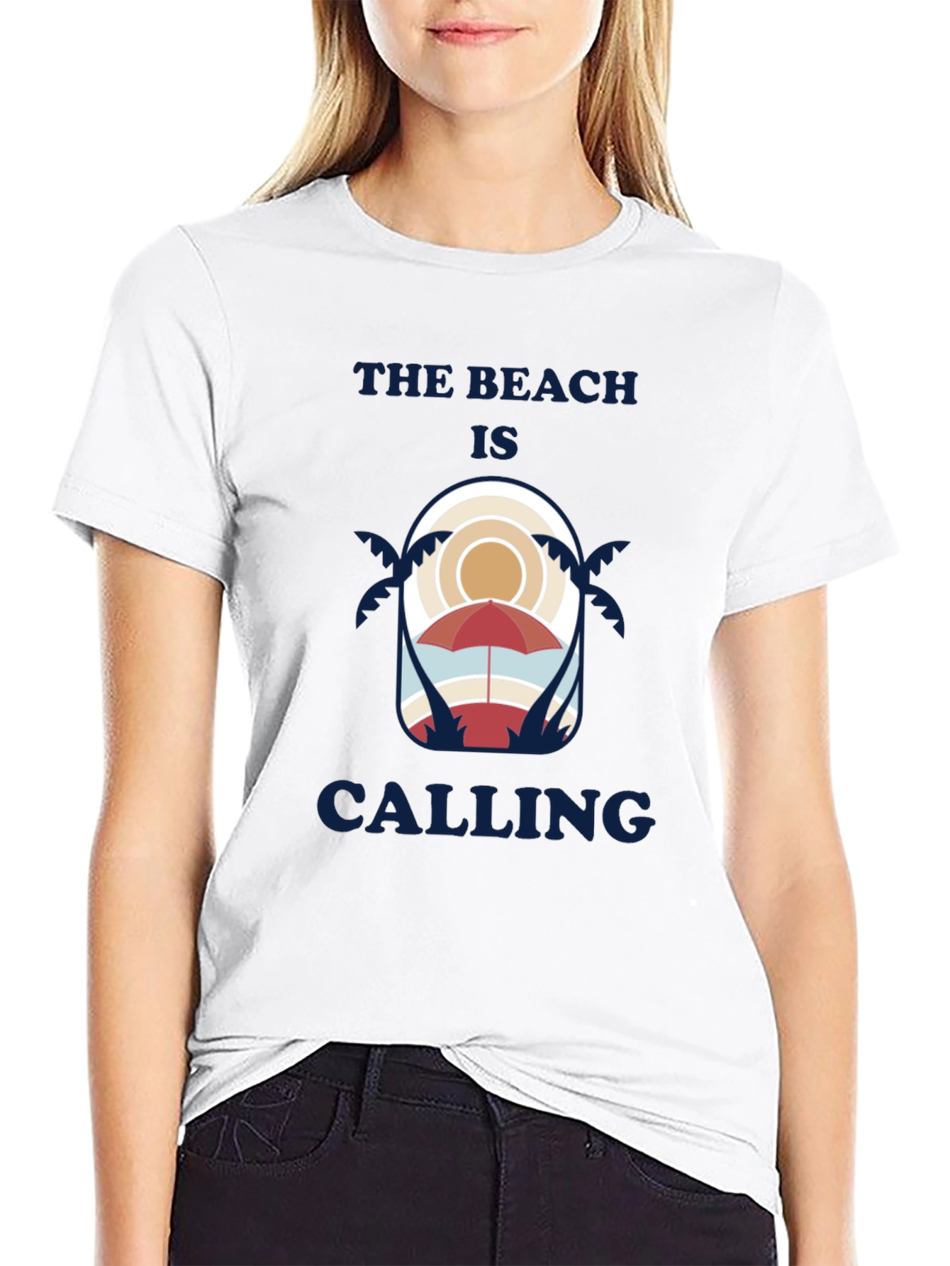 The Beach Is Calling T-Shirt