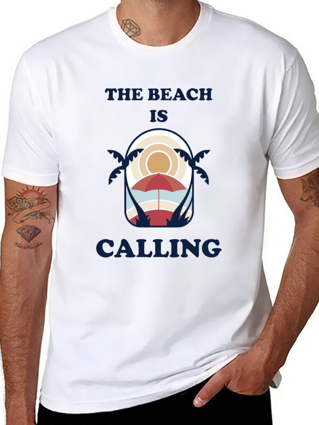 The Beach Is Calling T-Shirt