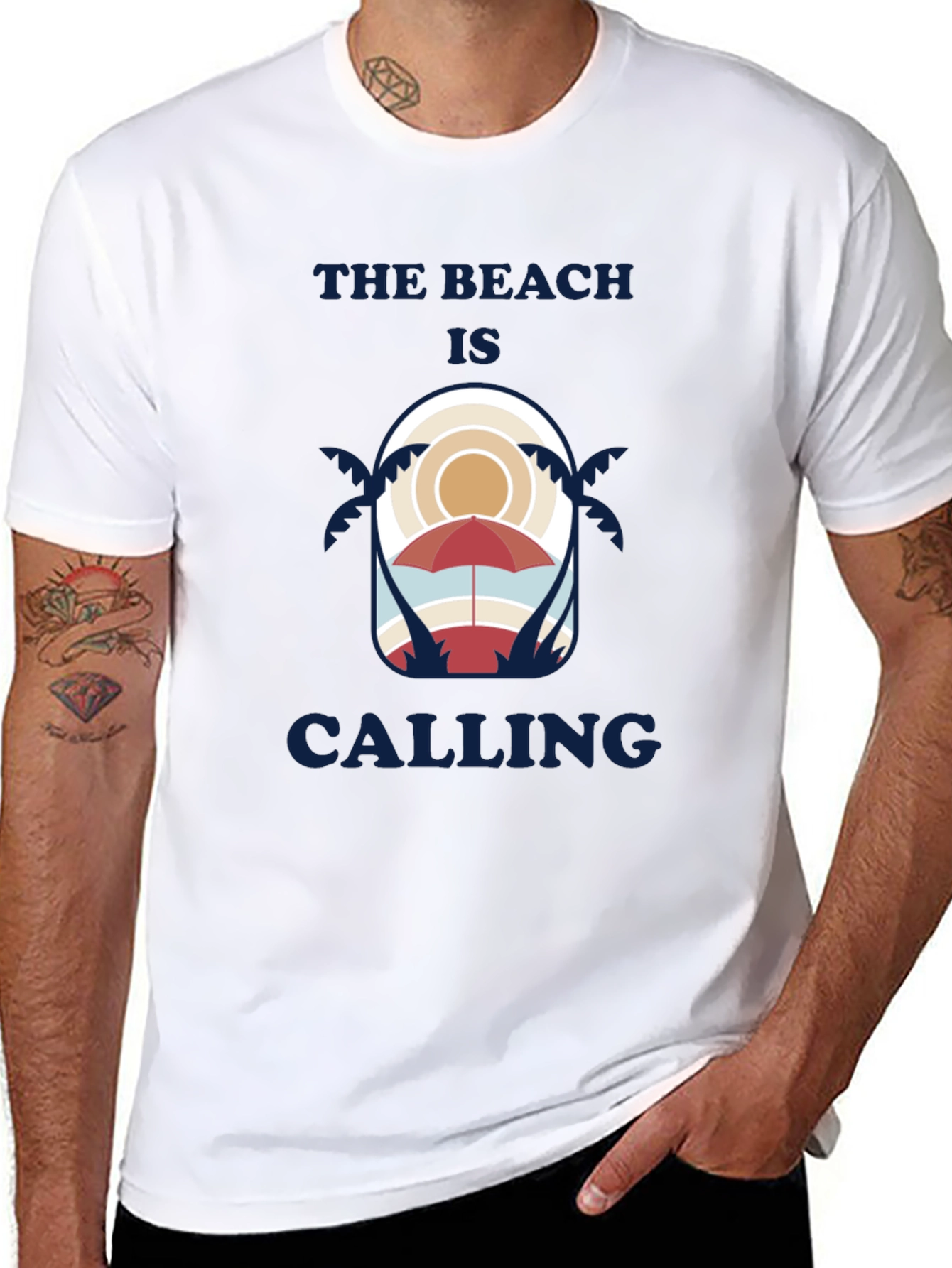 The Beach Is Calling T-Shirt