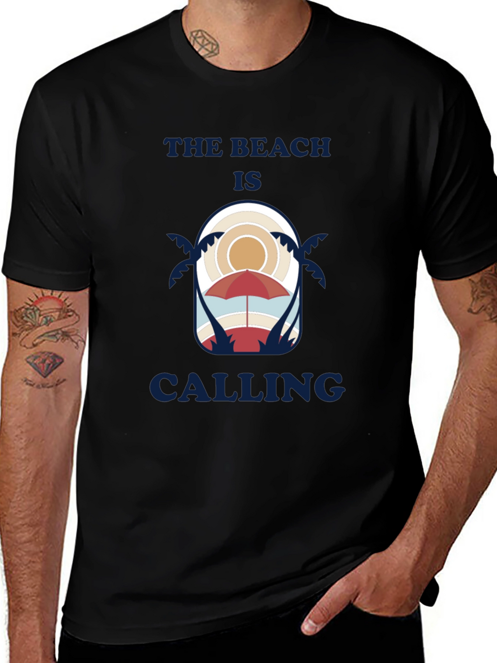 The Beach Is Calling T-Shirt