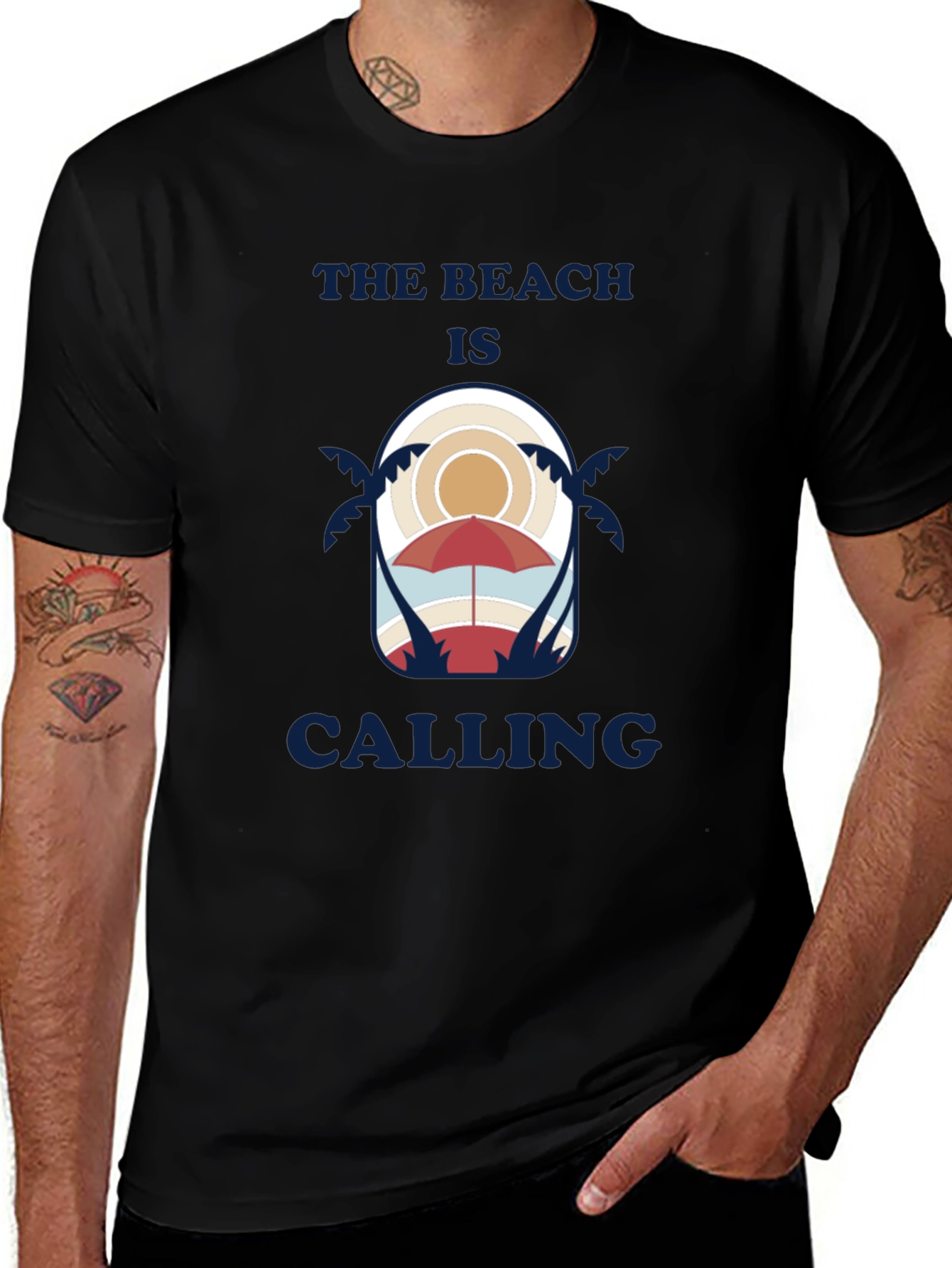 The Beach Is Calling T-Shirt