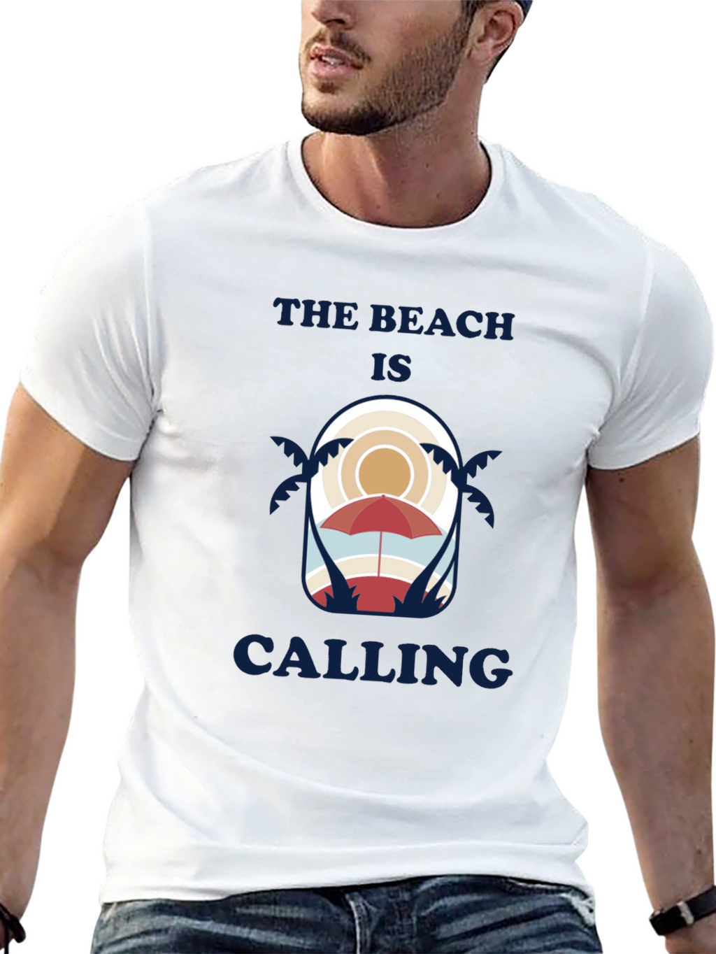 The Beach Is Calling T-Shirt