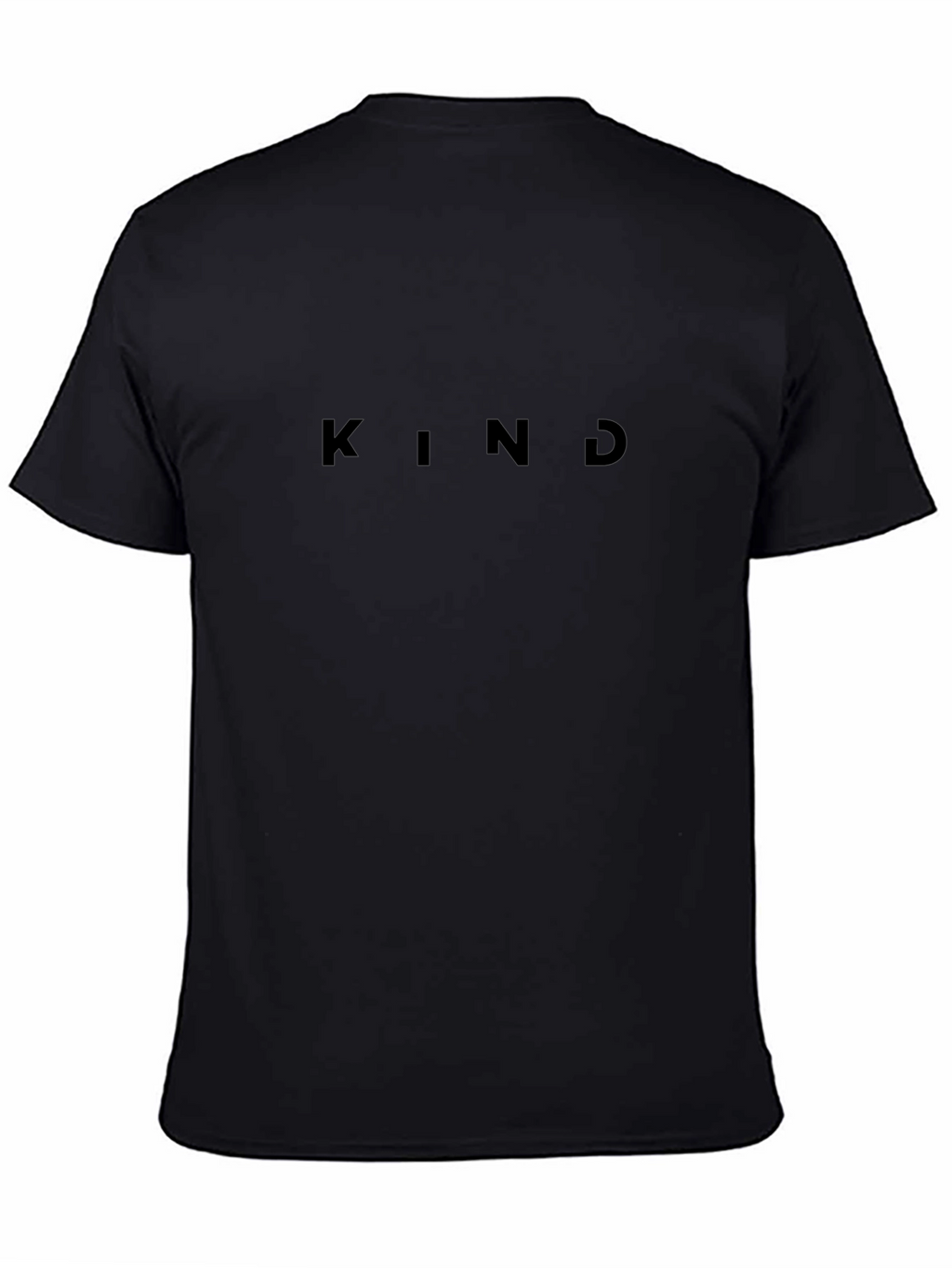 Kind Black T-Shirt: Minimalist Style