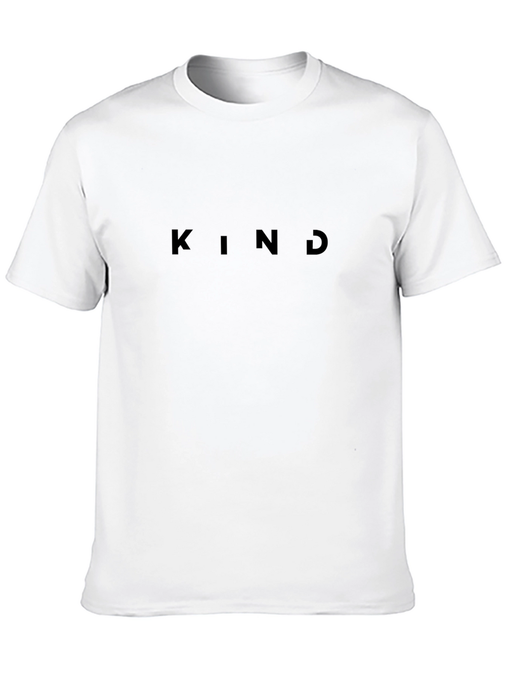 Kind Black T-Shirt: Minimalist Style