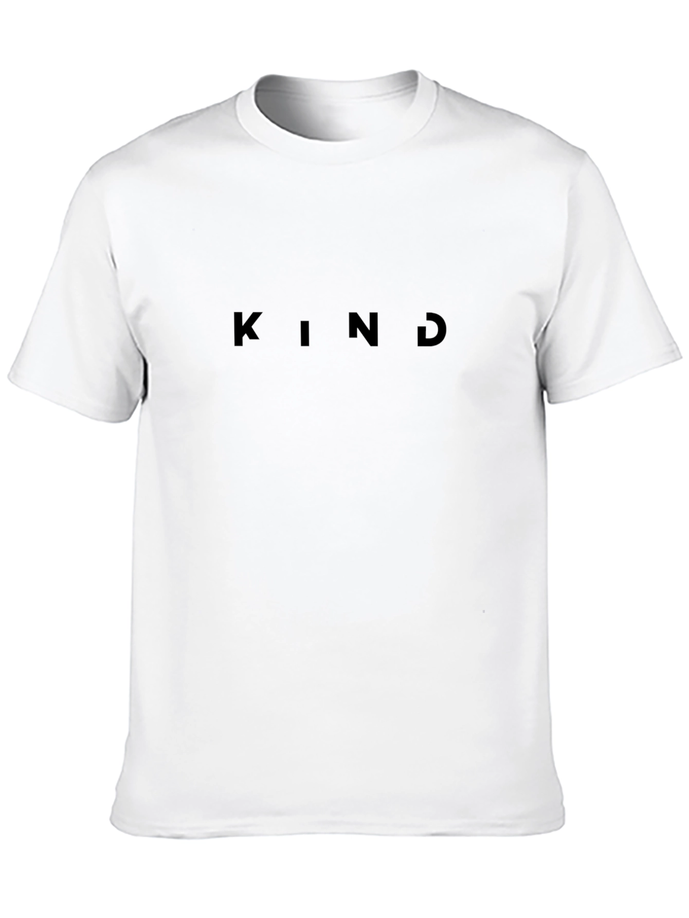 Kind Black T-Shirt: Minimalist Style